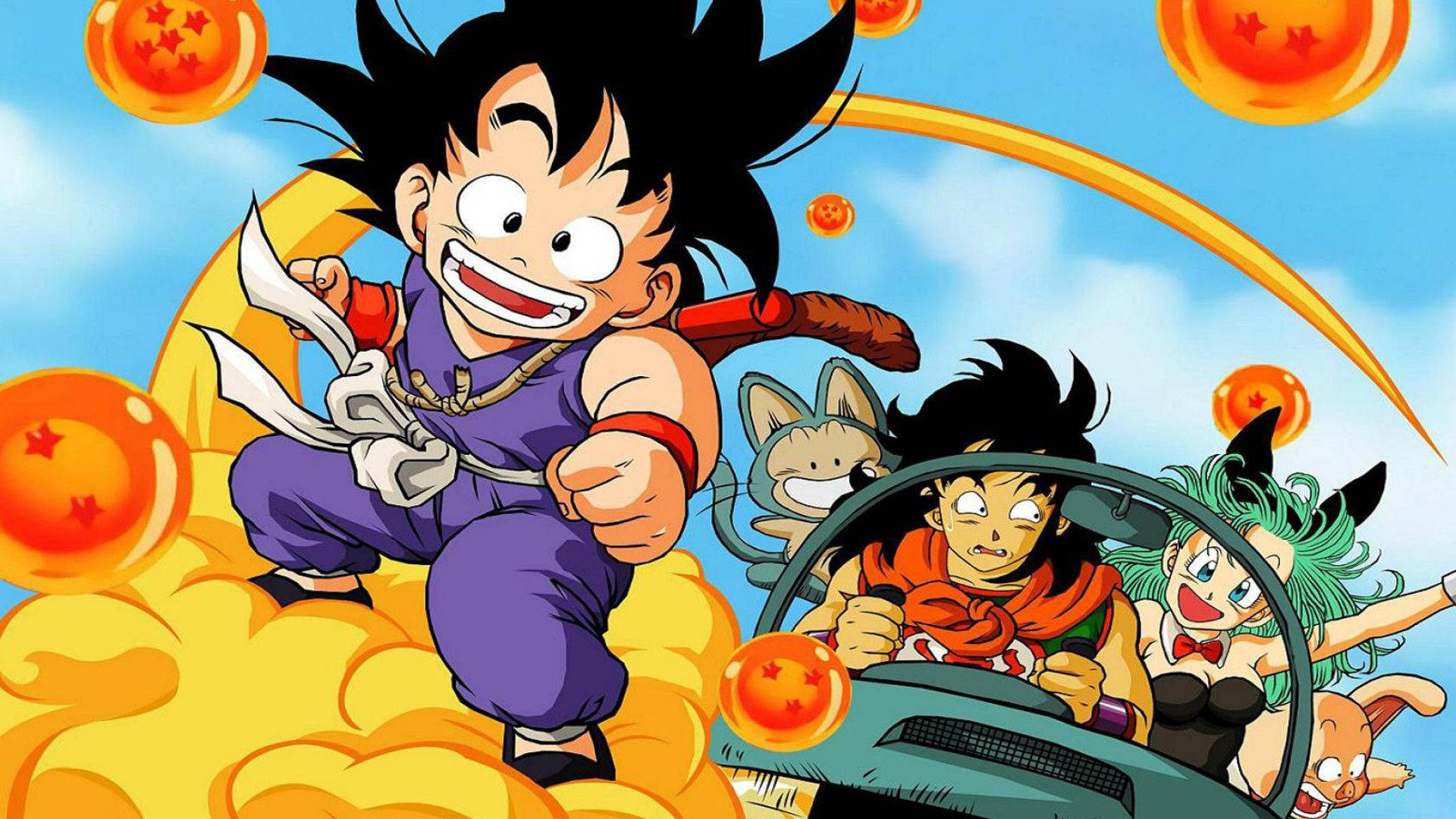 "Dragon Ball'un epik macerasına katılın!" — Dragon Ball Duvar Kağıdı