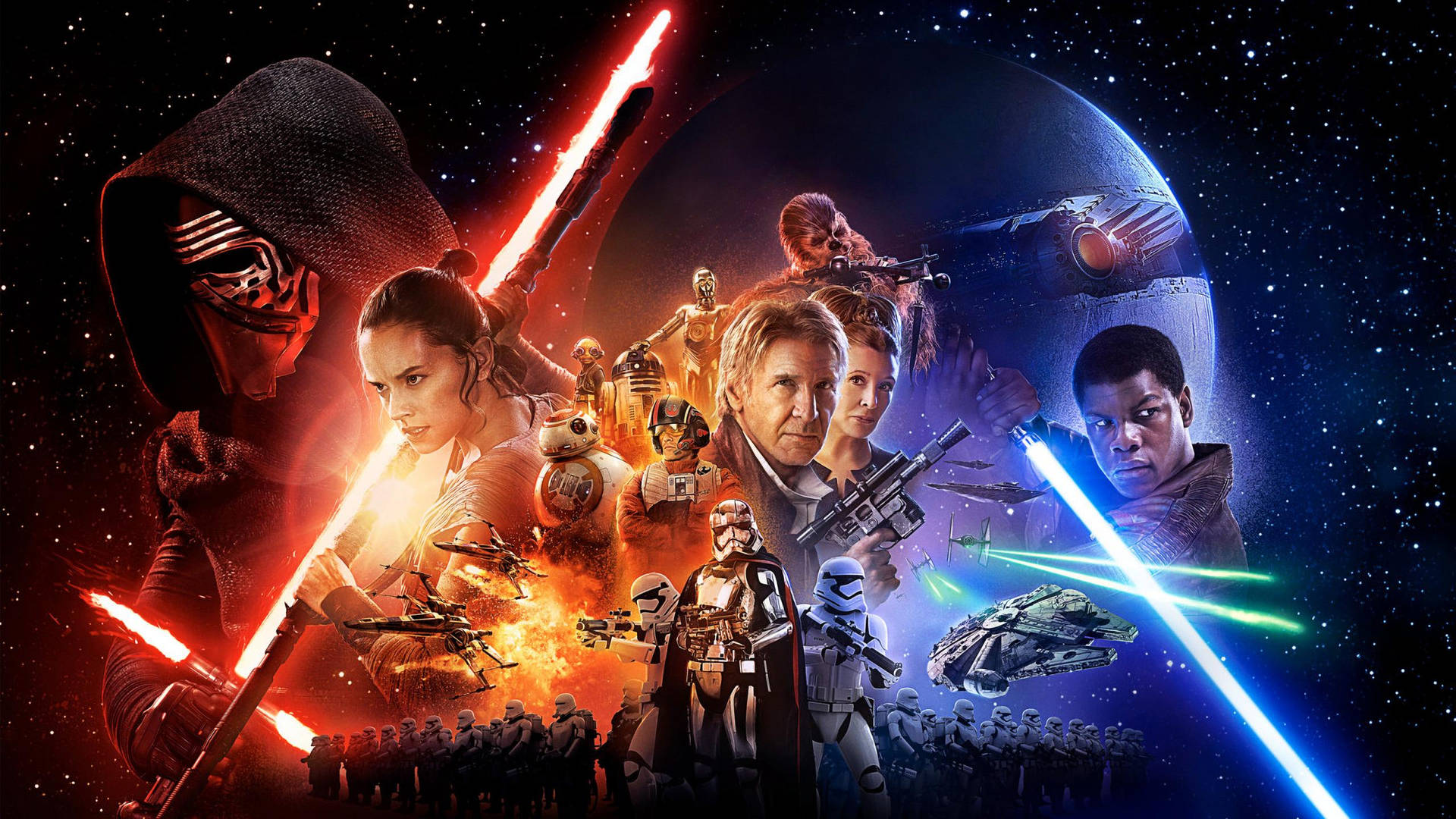 "Gücü Birleştir!" — Star Wars Duvar Kağıdı