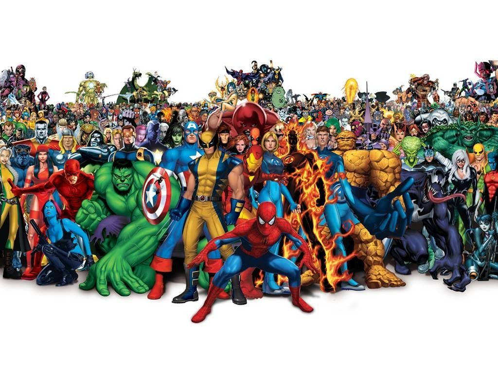 1. Marvel Çizgi Romanlarının Gücünü Serbest Bırakmak Duvar Kağıdı