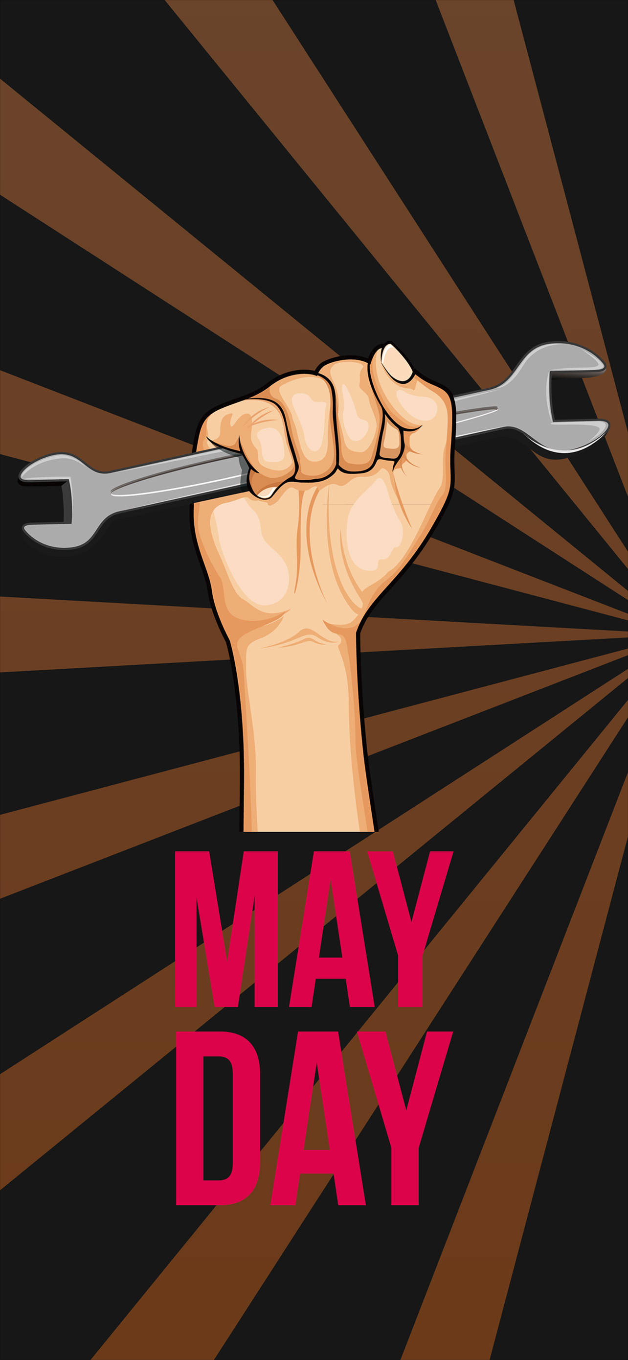 1 Mayıs Gün Işıması Sanatı Duvar Kağıdı