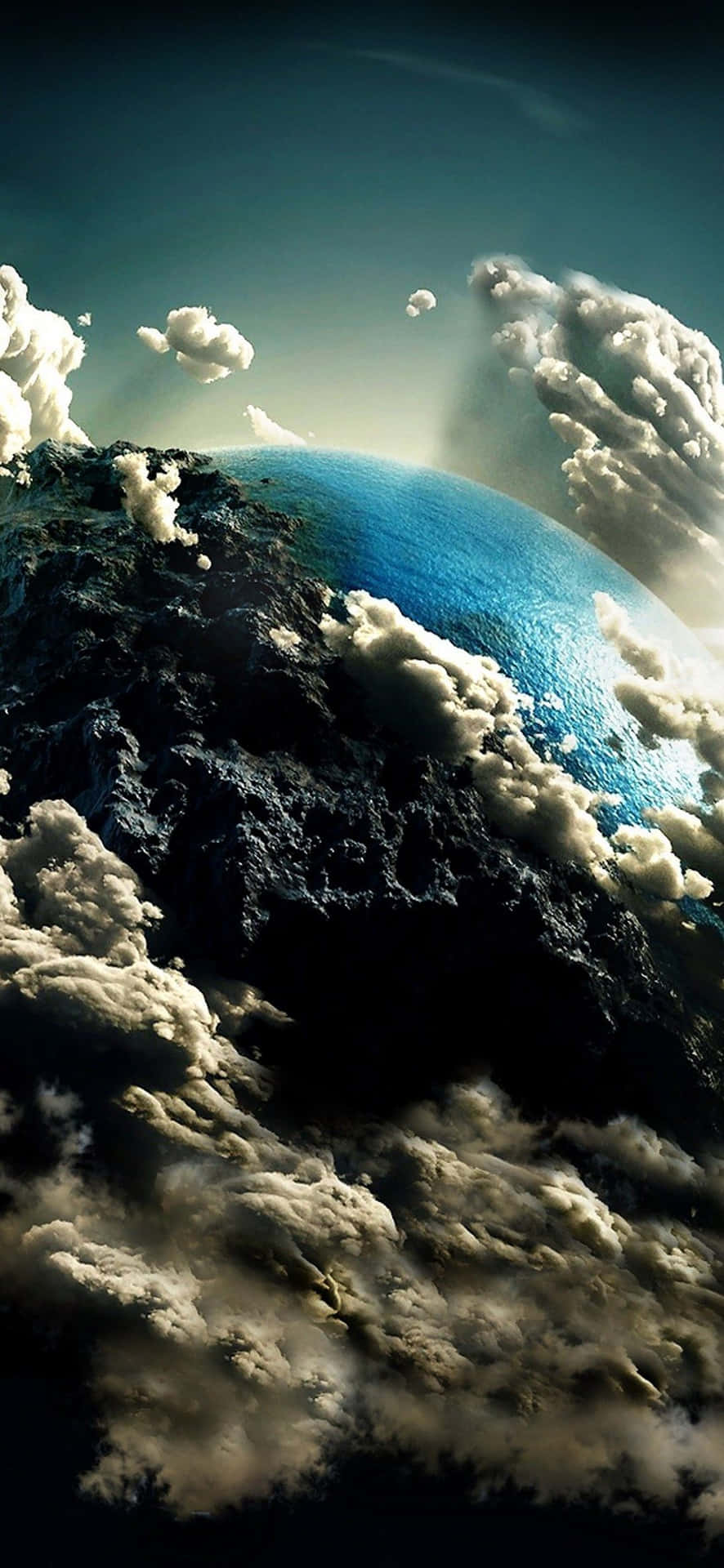 1080x2340 4k — 4K uzay GIF Duvar Kağıdı