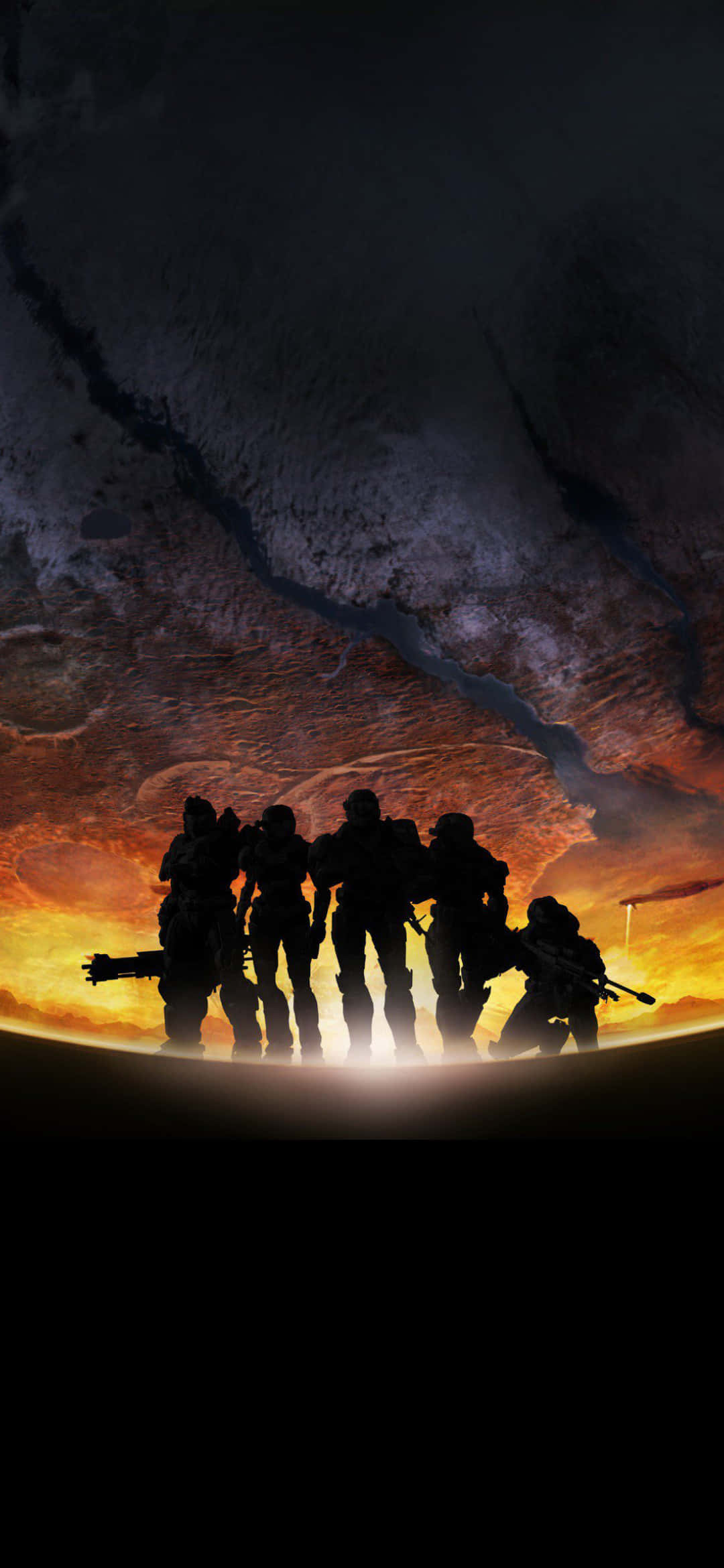1080x2340 4K Halo Reach Video Oyunu Duvar Kağıdı