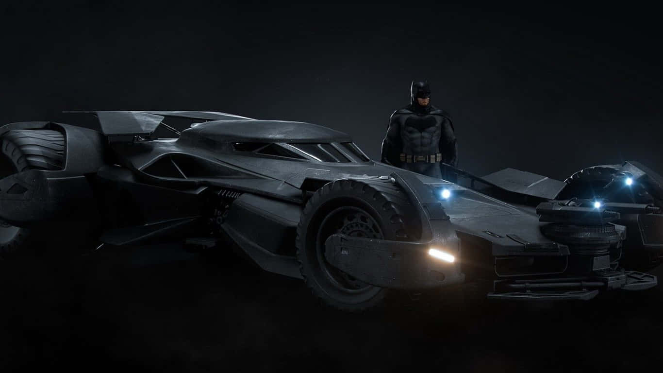 1366x768 Batmobile Arka Plan Batman Duvar Kağıdı
