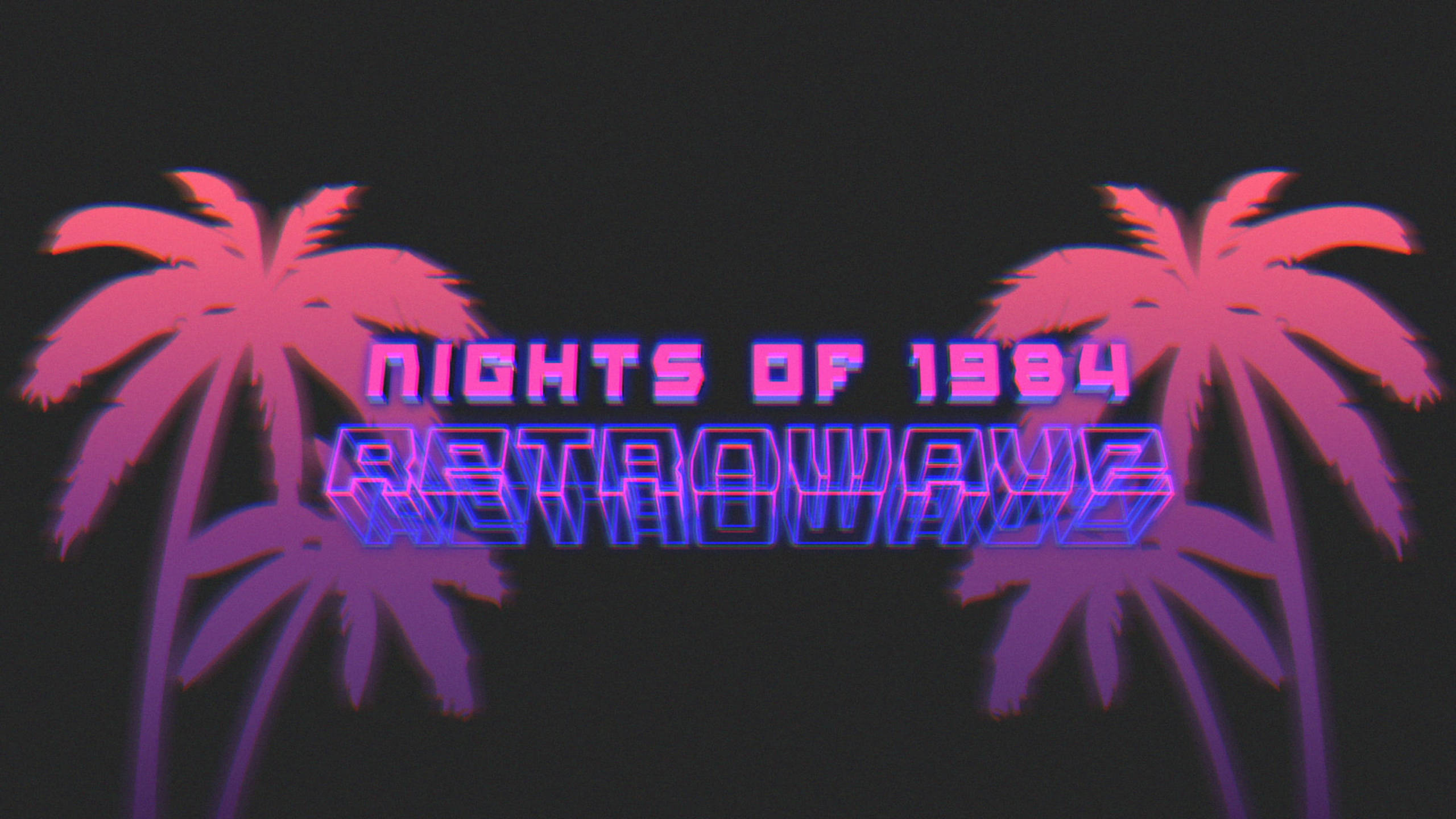 1984 Mor Estetik Tumblr Laptop Duvar Kağıdı