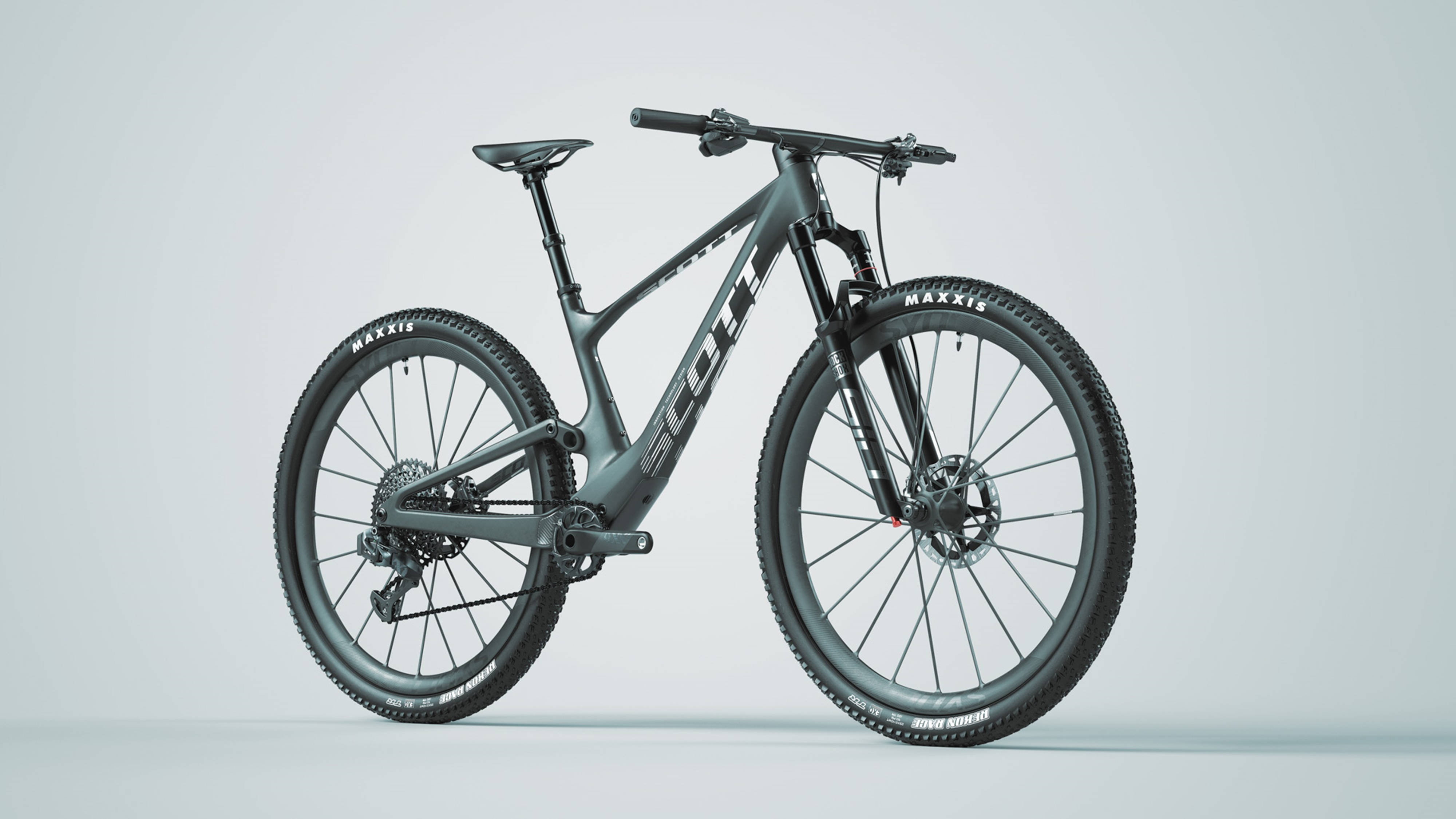 2022 Scott Maxxis Spark Siyah 4K Dağ Bisikleti Duvar Kağıdı