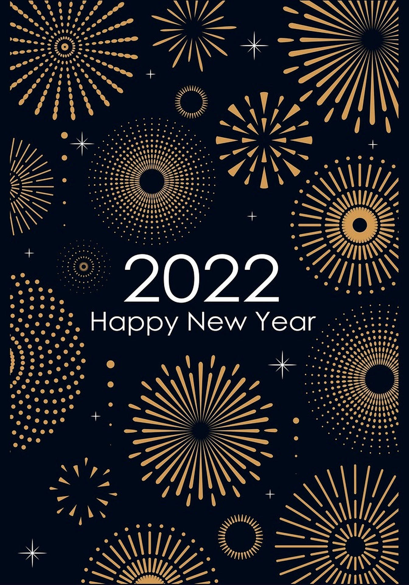2022 Yeni Yılına Büyük Bir Patlamayla Merhaba! Duvar Kağıdı