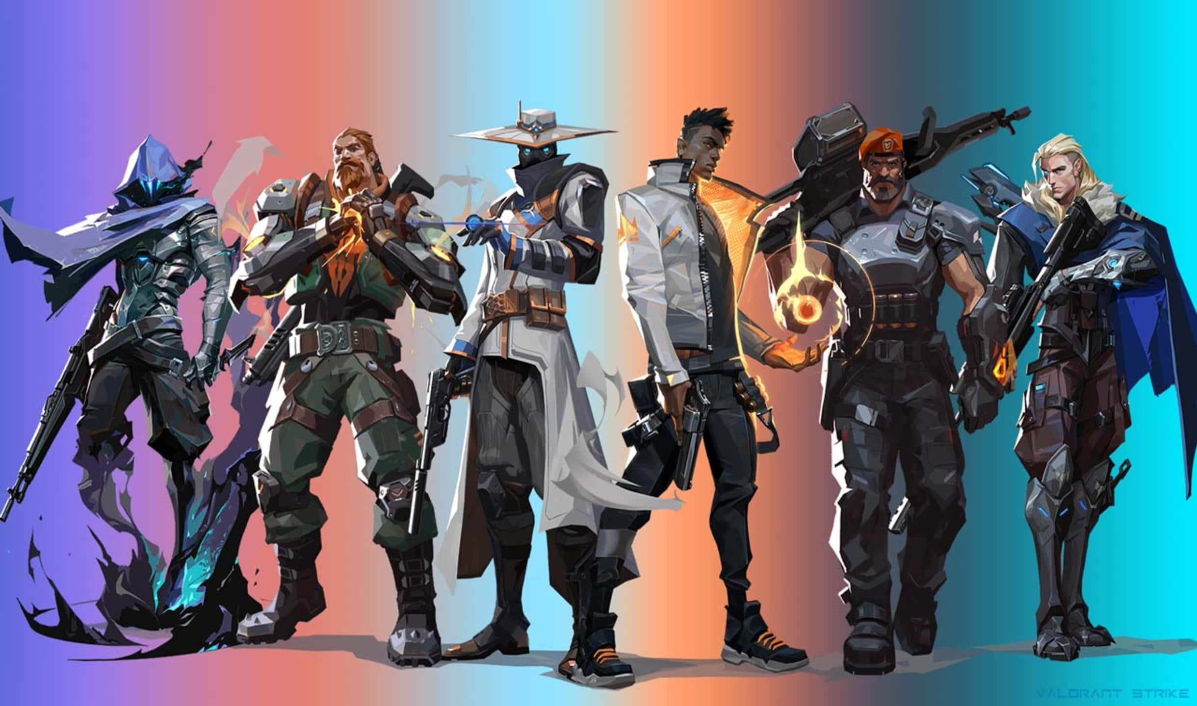 2440x1440 Valorant Arkaplan Renkleri Duvar Kağıdı