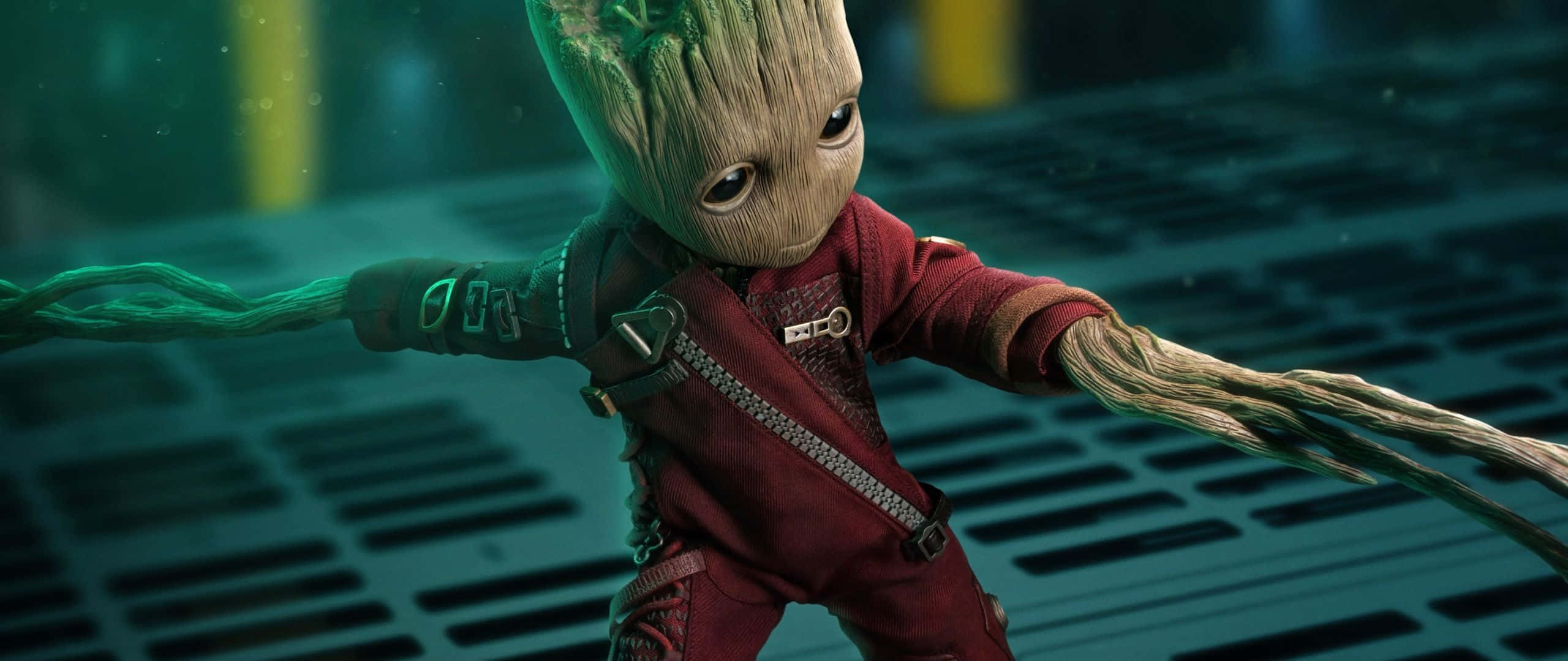 2560 X 1080 Marvel Bebek Groot Duvar Kağıdı
