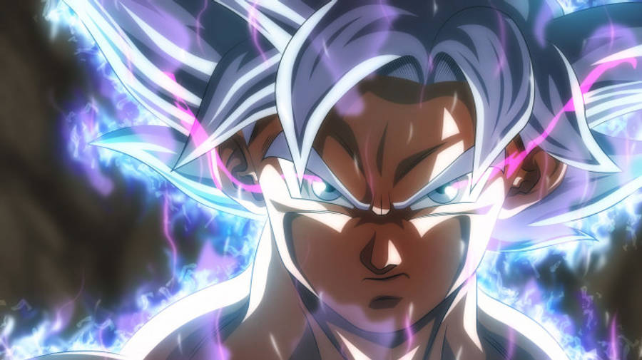 3D Anime Goku Yakın Çekim 8K Duvar Kağıdı