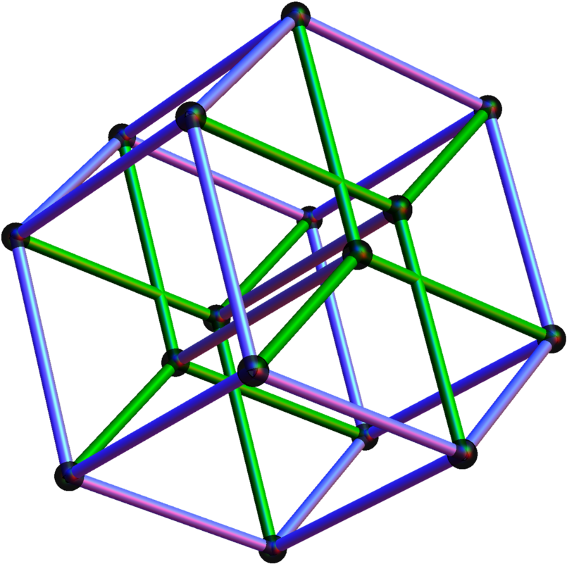 3D Geometrik Yapı Renderi Duvar Kağıdı