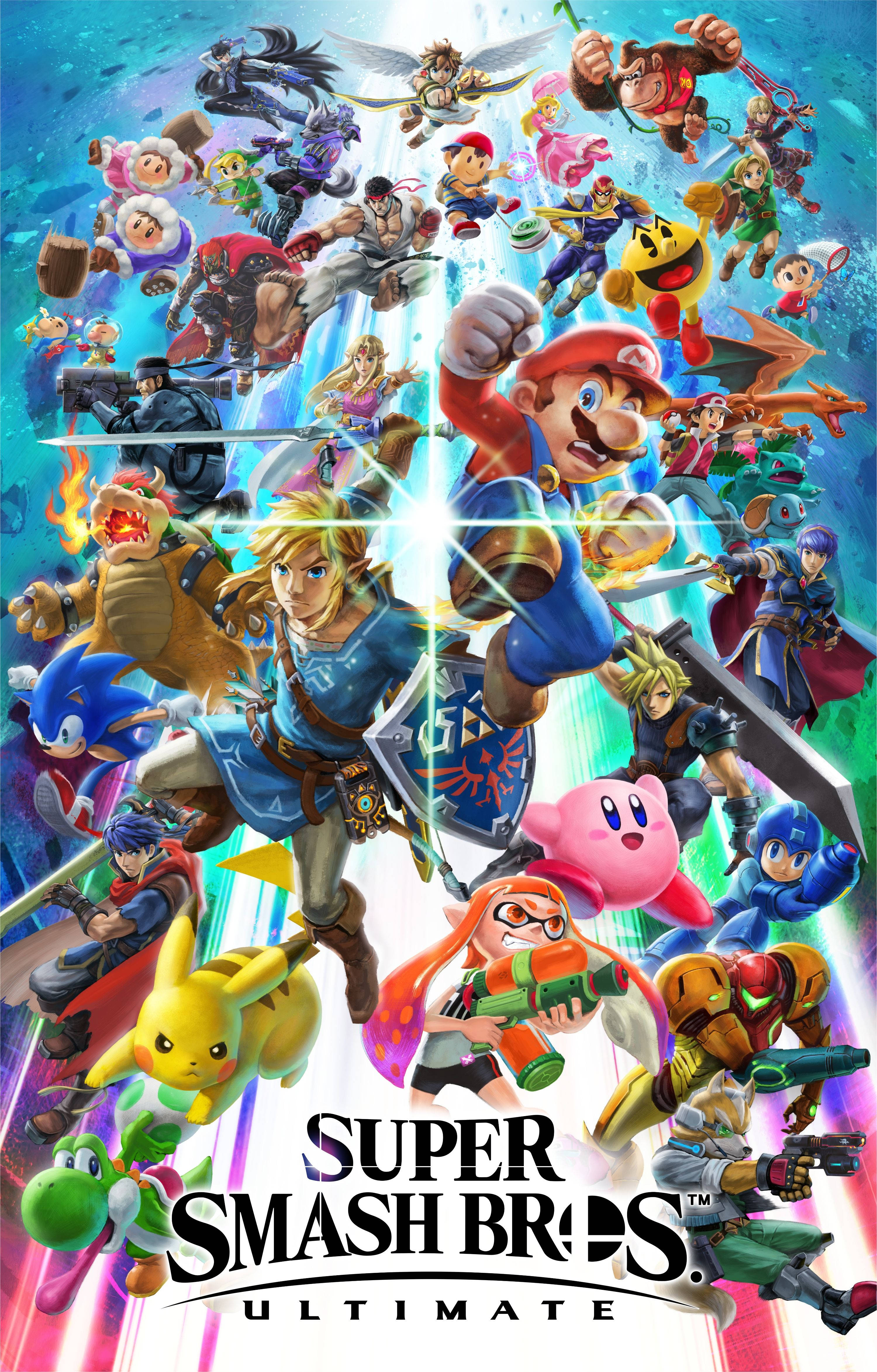 3D Smash Bros Ultimate Duvar Kağıdı
