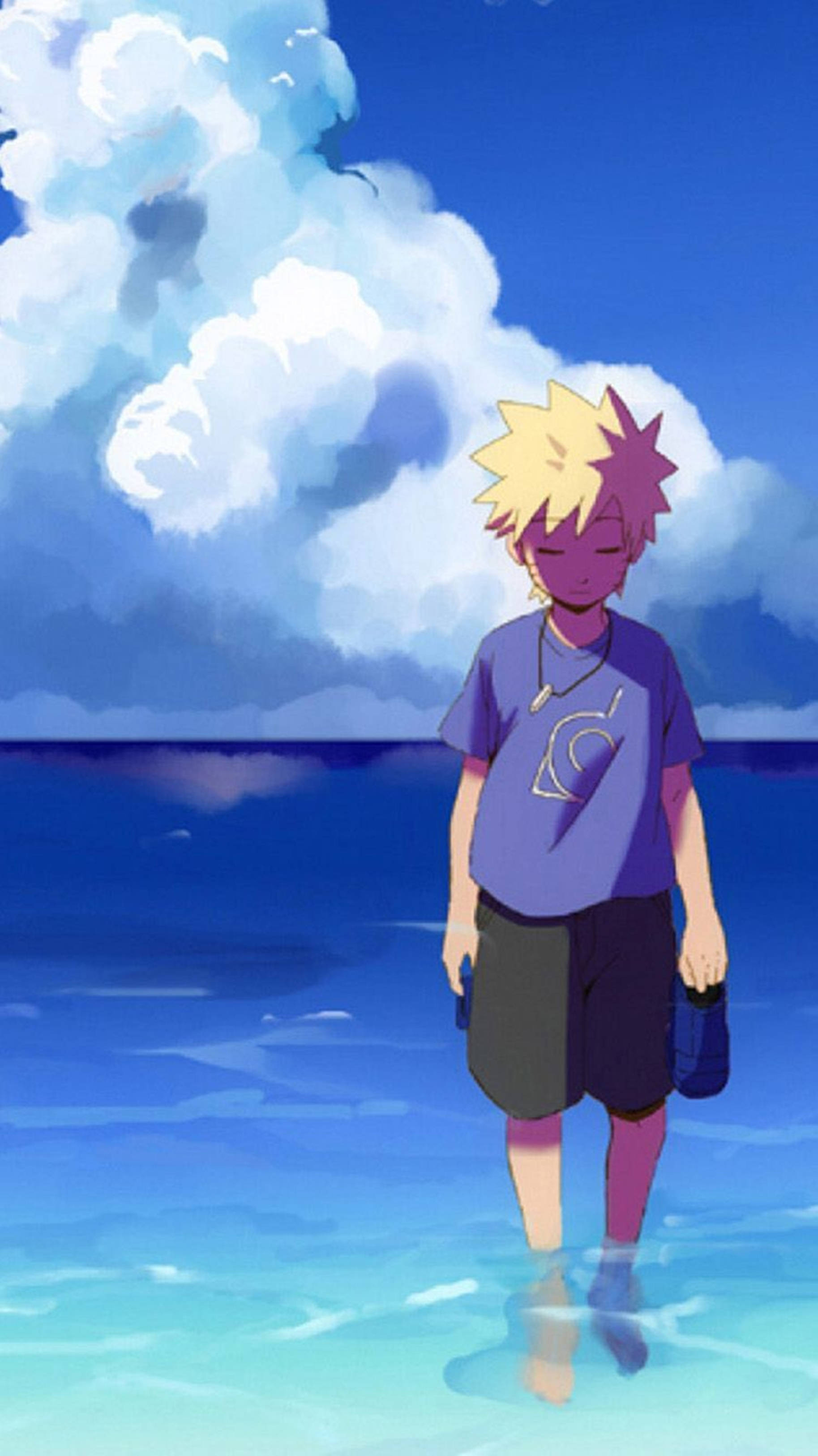 4K Anime iPhone Çocuk Uzumaki Naruto — 4K anime GIF Duvar Kağıdı