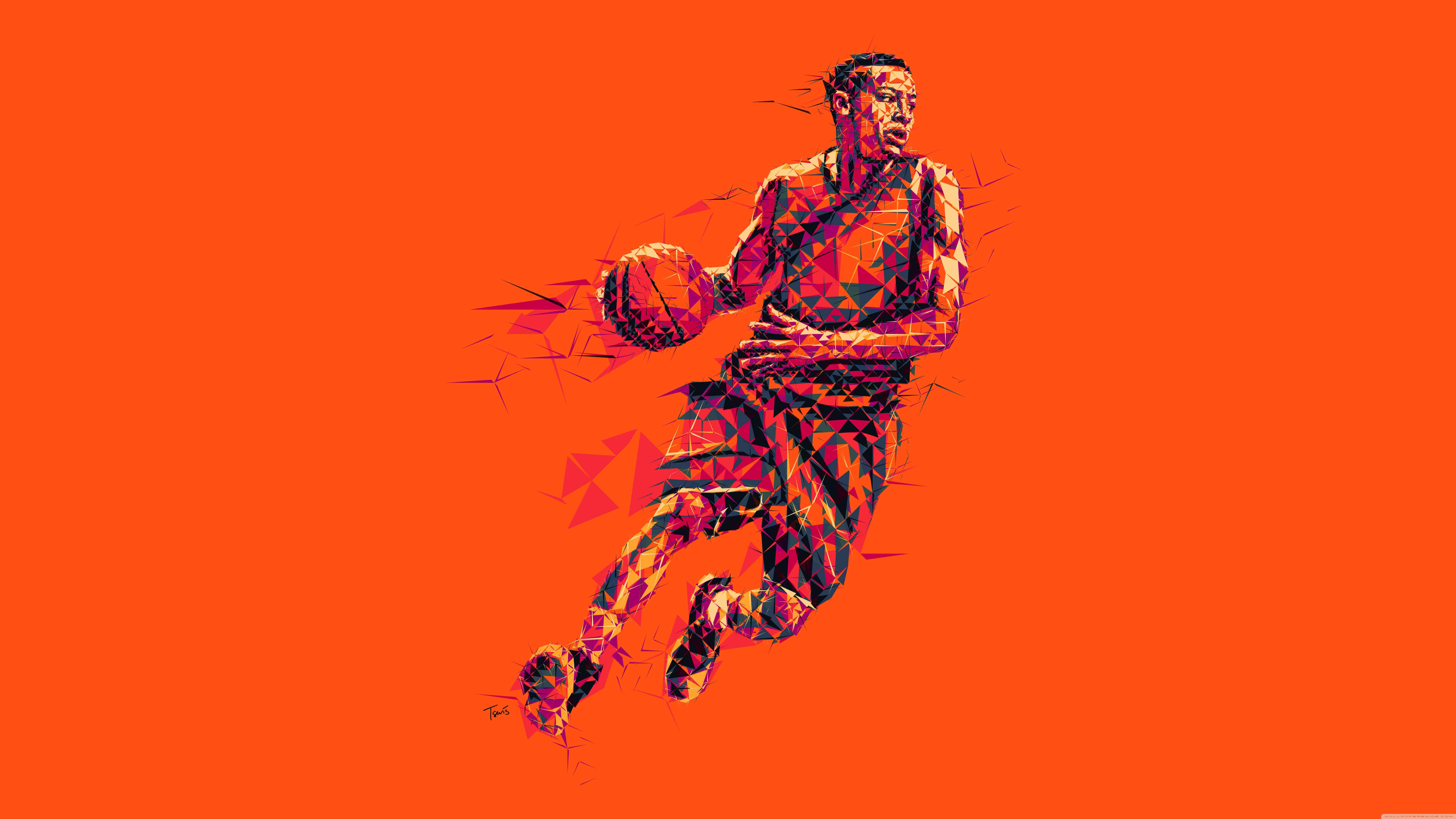 4K Basketbol: Aktif Olmanın En Güzel Yolu Duvar Kağıdı