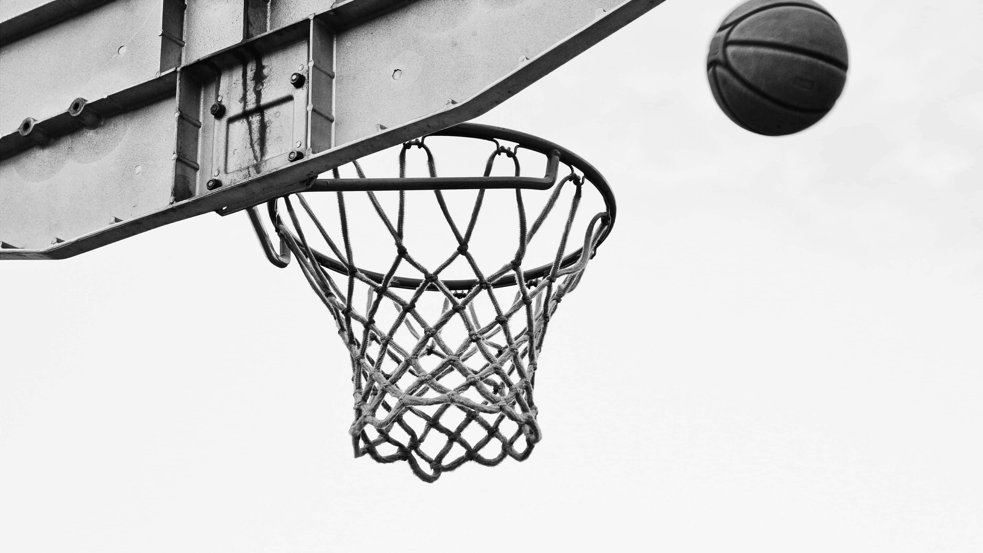 4K Basketbol Sahası - Stille Oynayın Duvar Kağıdı