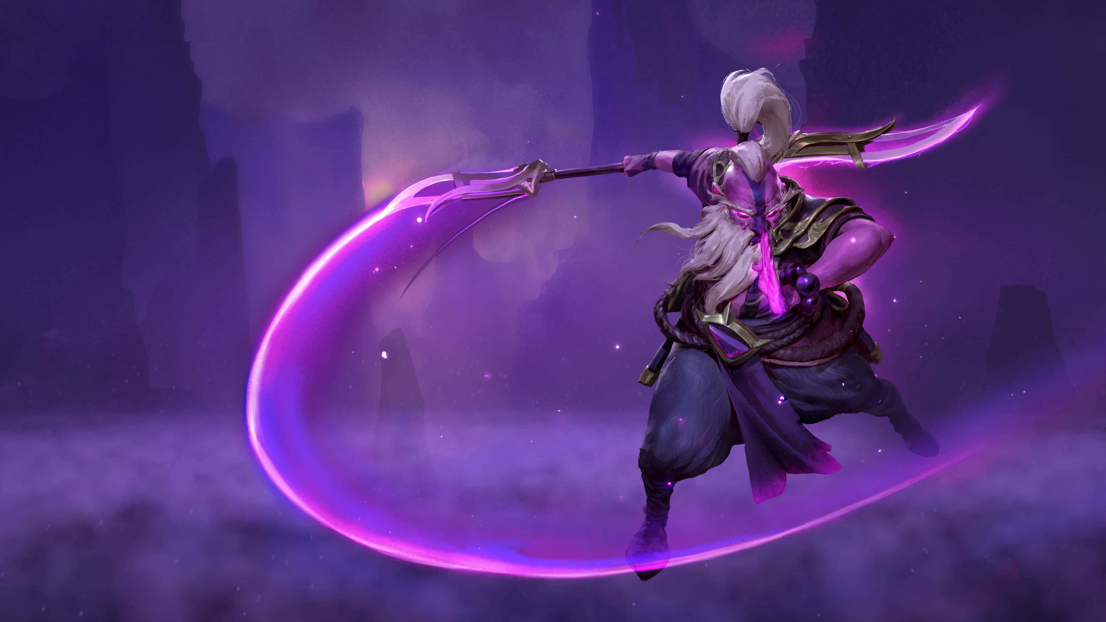 4K Dota 2 Arka Plan Dağ Void Spirit Duvar Kağıdı