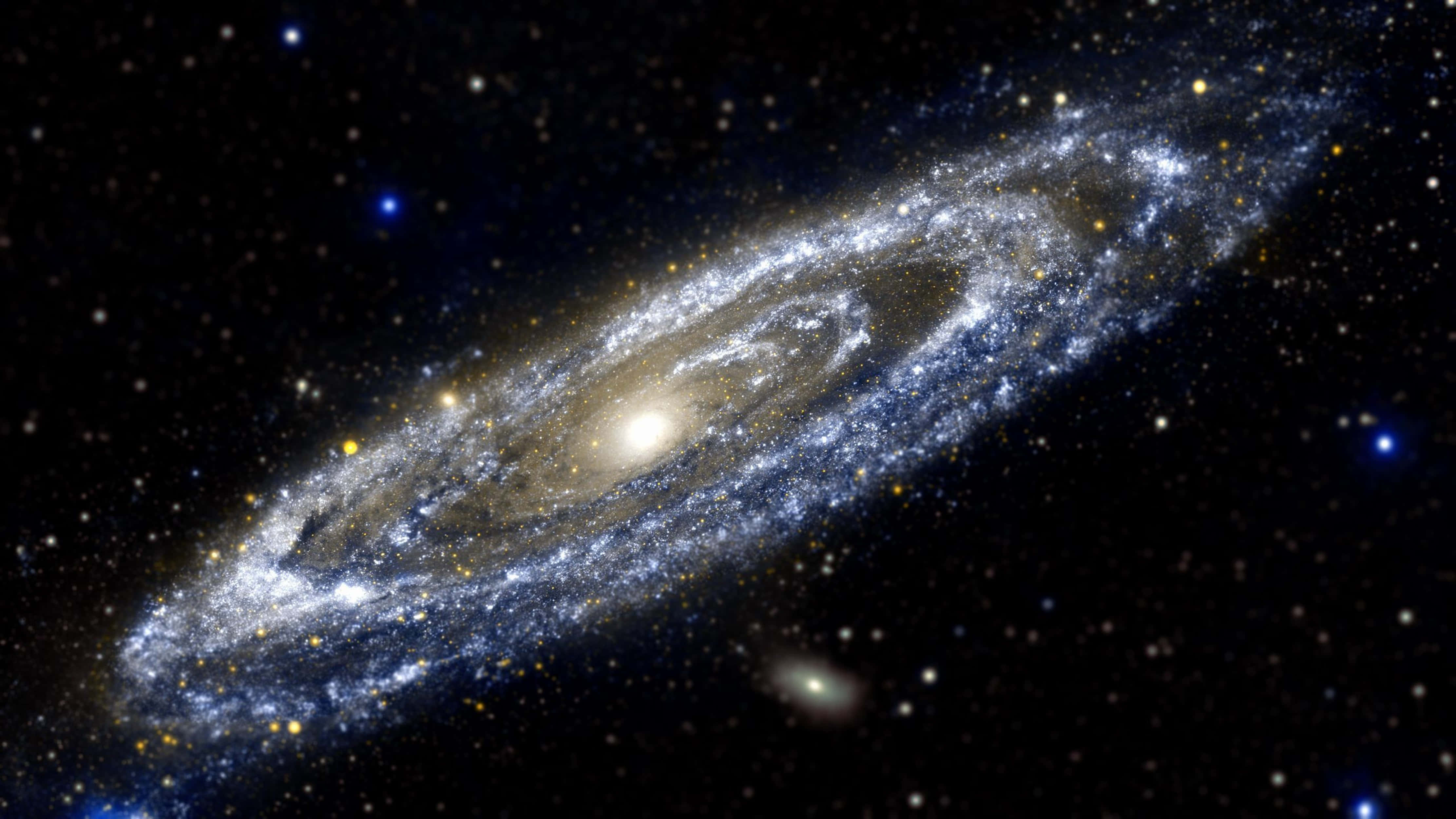 4K Evren Galaksi Andromeda Duvar Kağıdı