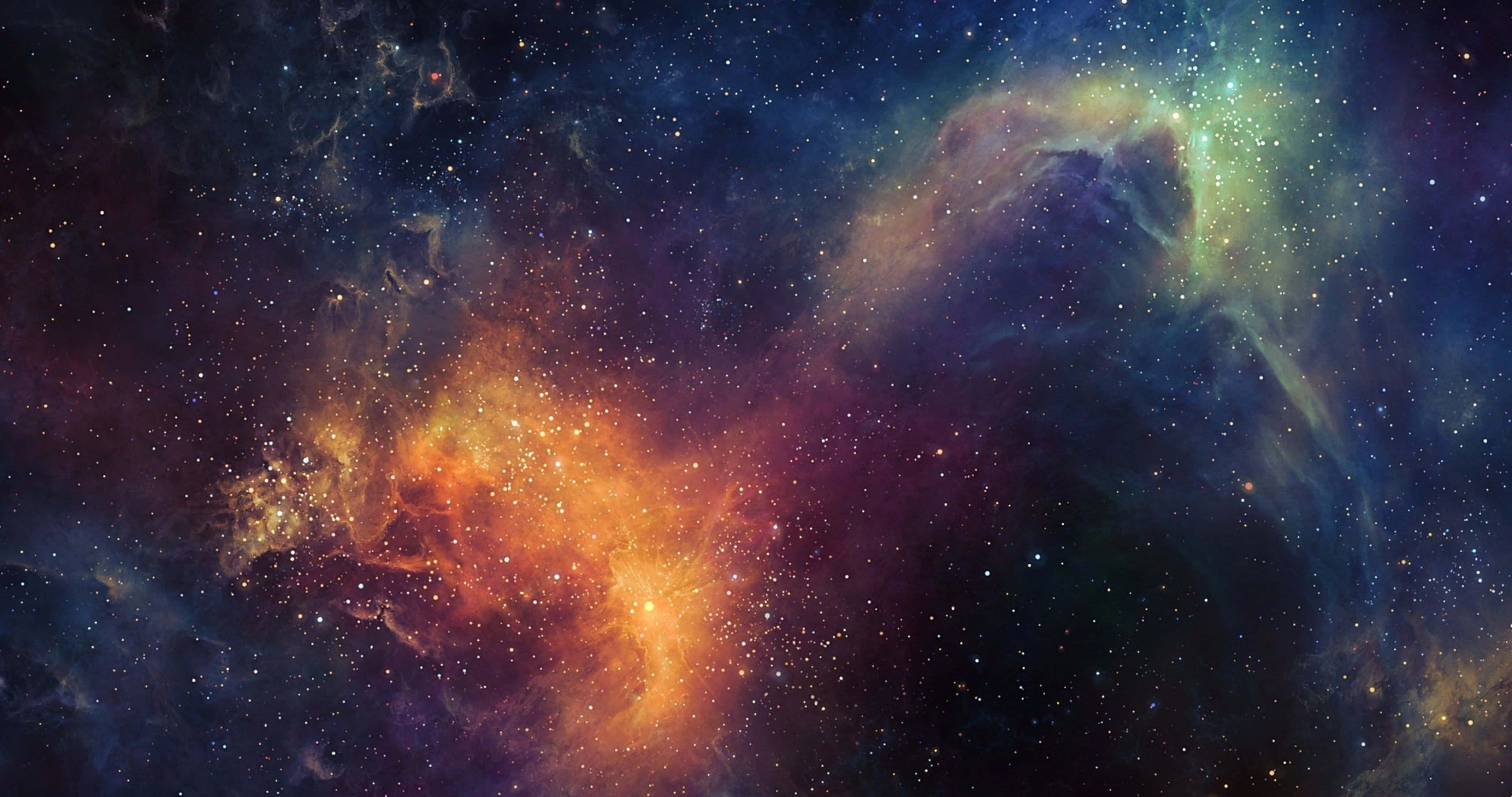 4K Evren Nebula Bulutu Duvar Kağıdı