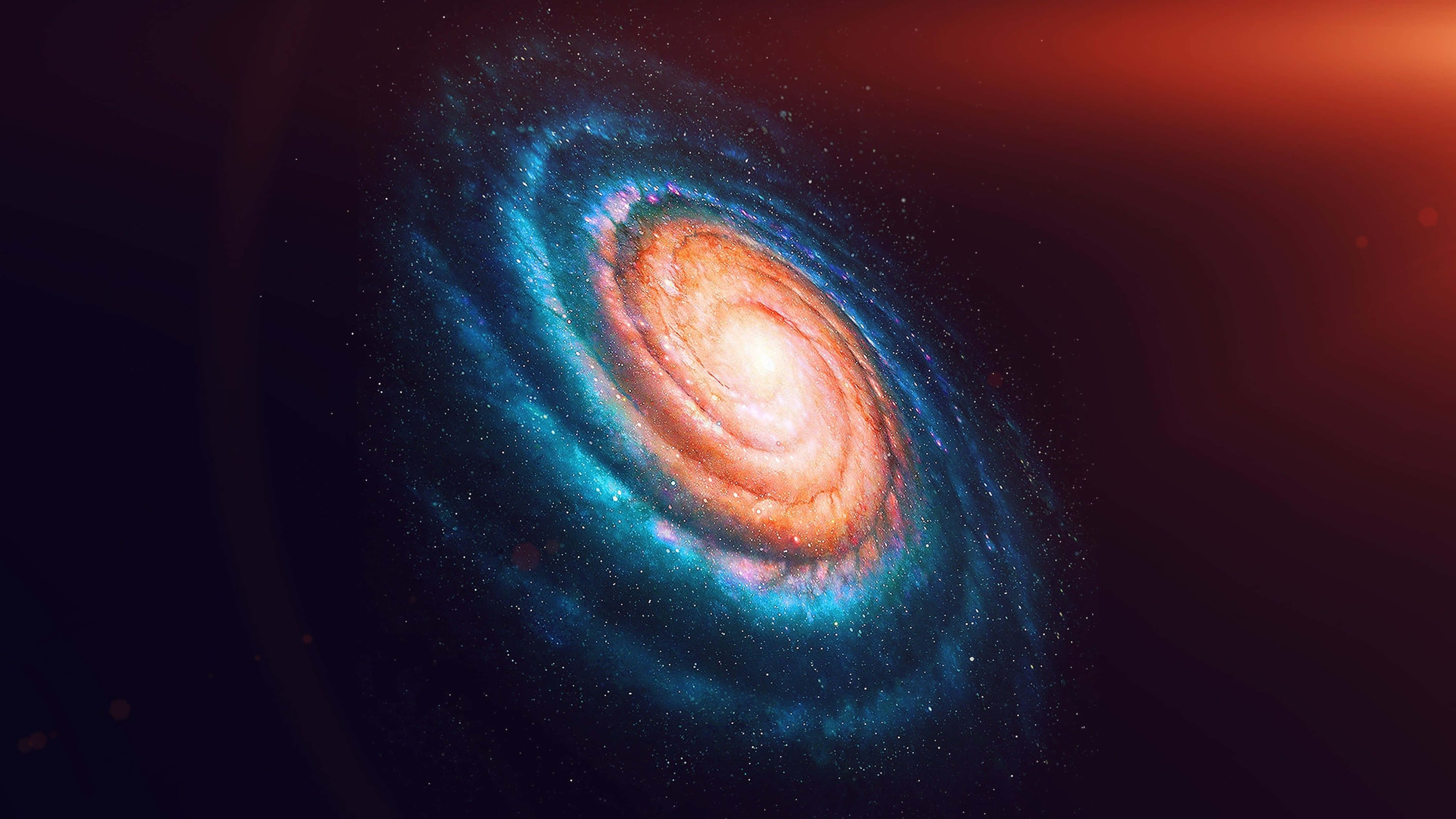4K NGC 1232 Galaksi Evreni Duvar Kağıdı