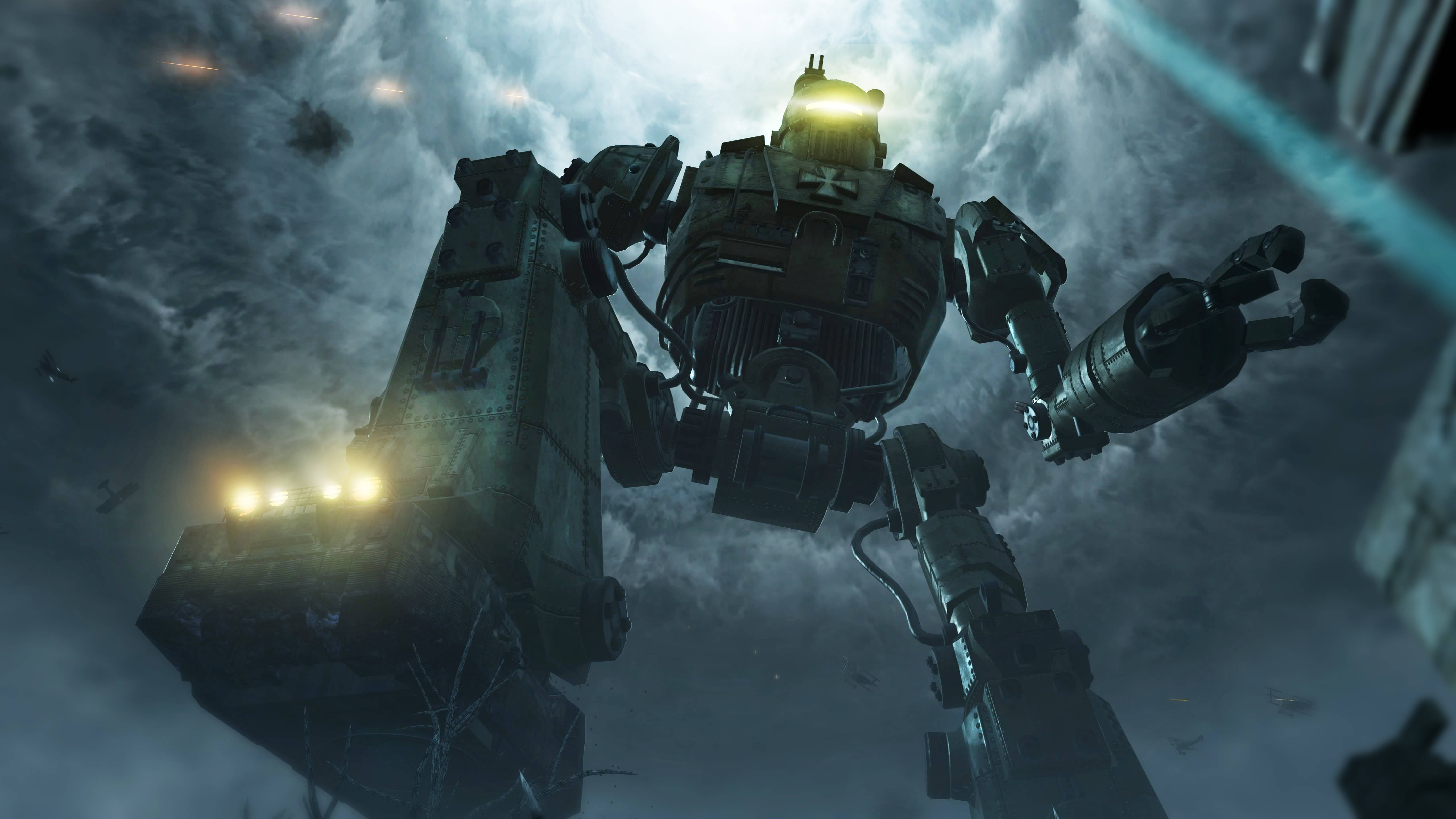 4K Oyun COD İki Ayaklı Robot Duvar Kağıdı
