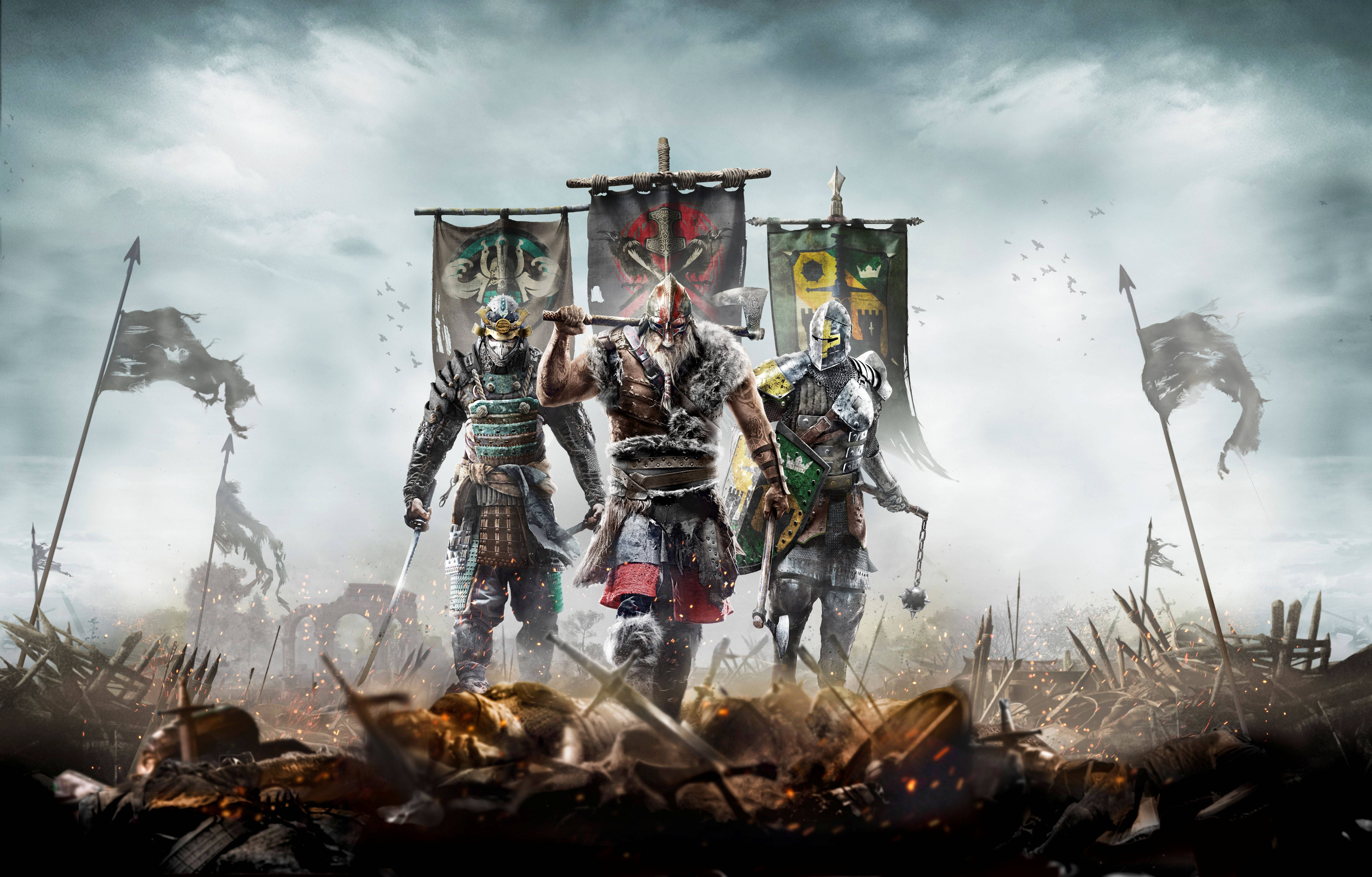 4K Oyun For Honor Duvar Kağıdı