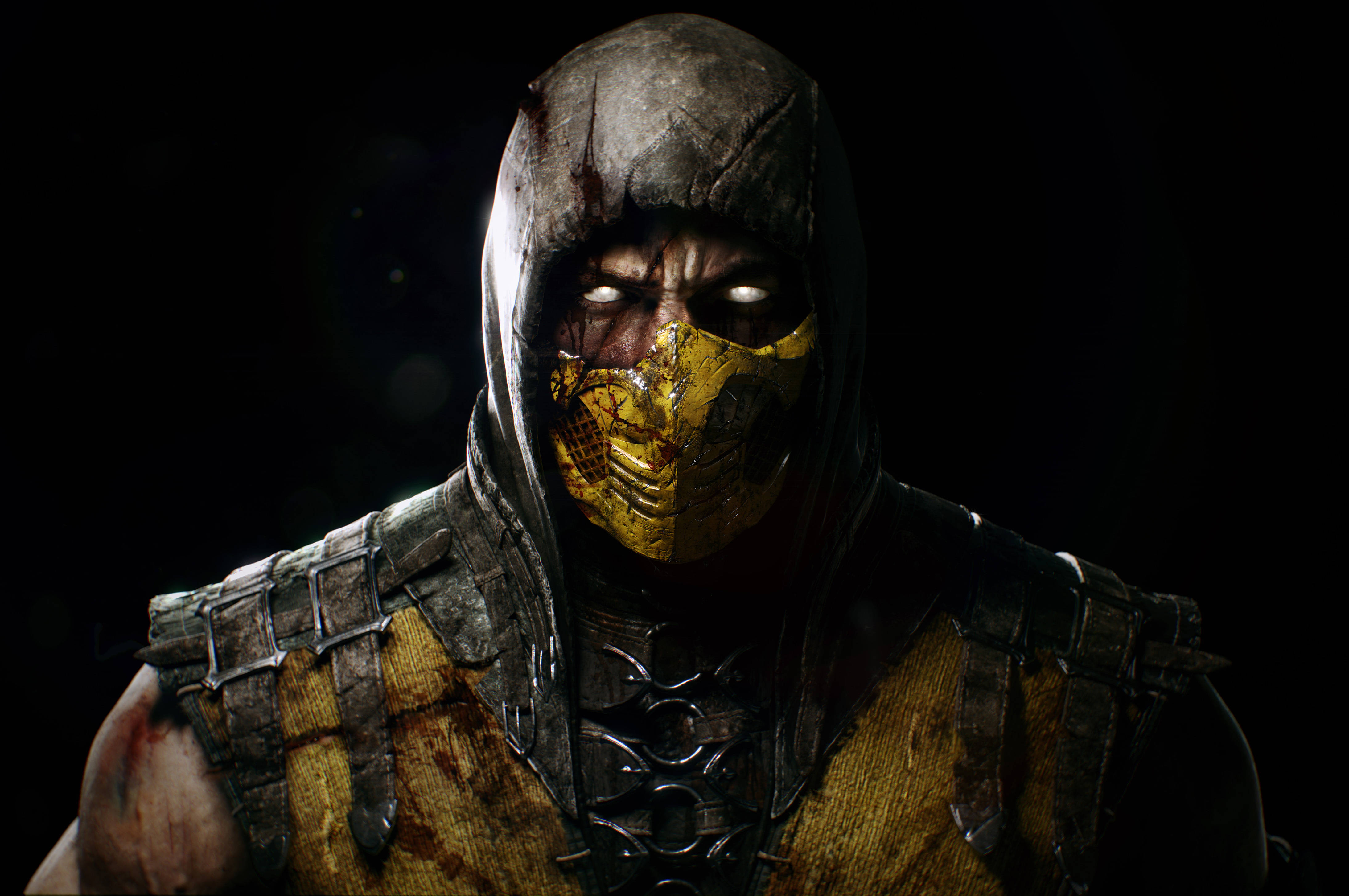 4K Oyun Telefonu Akrep Mortal Kombat Duvar Kağıdı