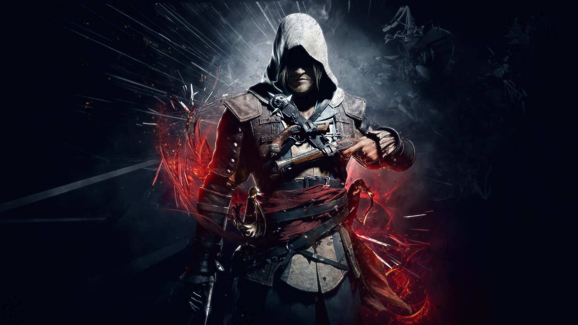 4K Ultra HD Oyun Edward Kenway Assassins Creed Duvar Kağıdı