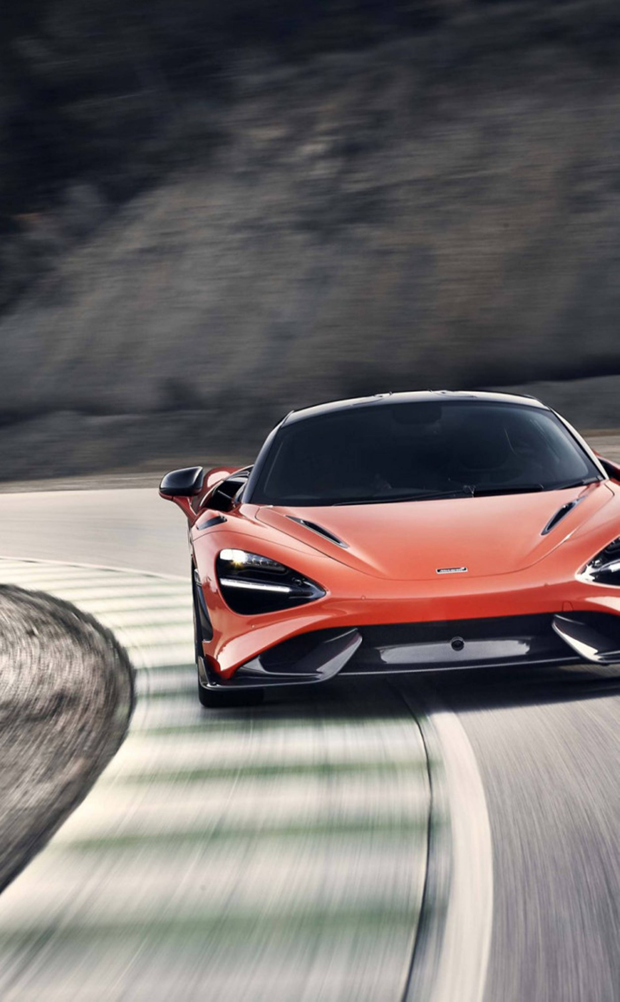 765 LT Kırmızı McLaren iPhone Duvar Kağıdı