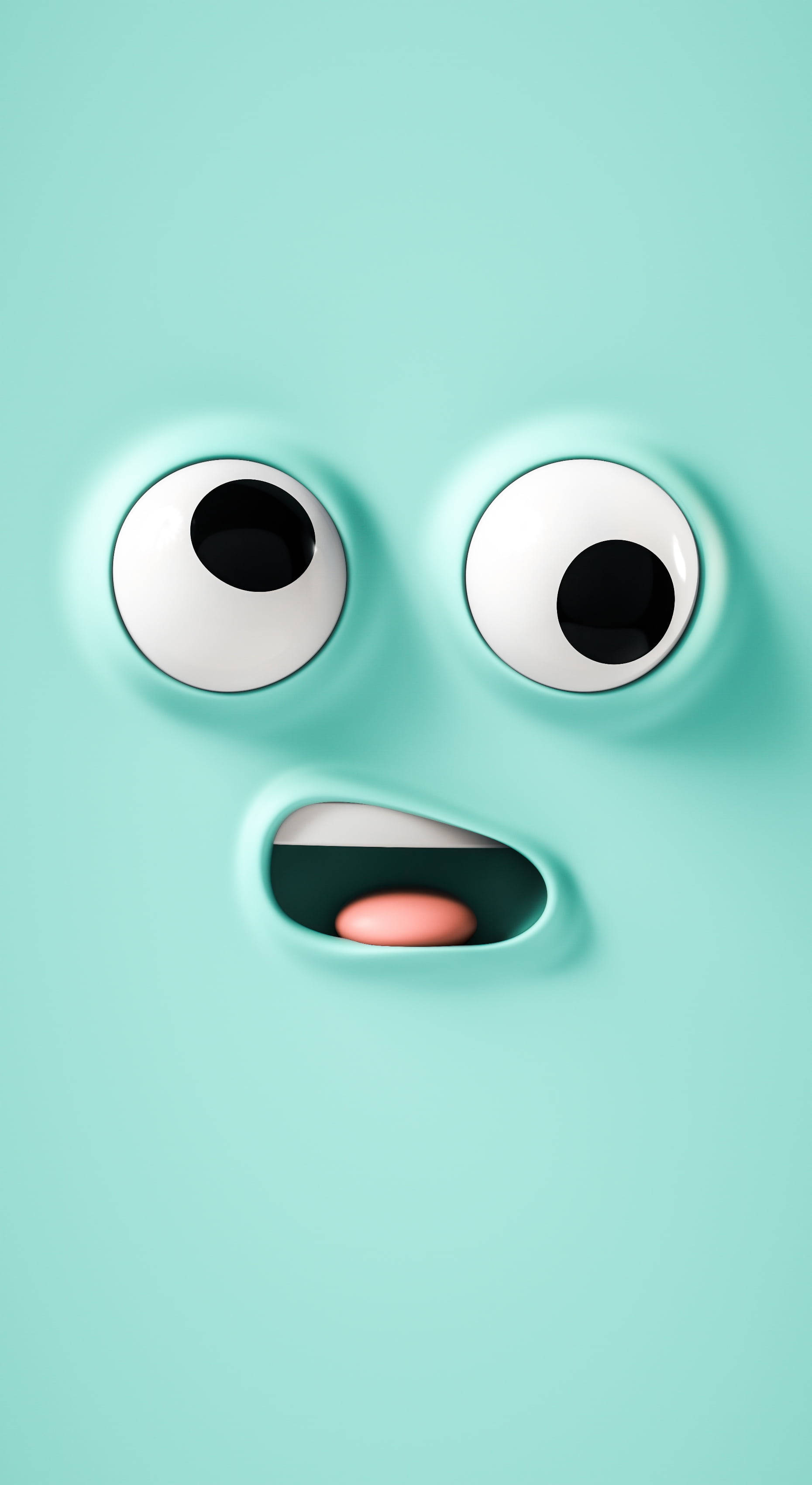 8K iPhone Şaşkın Emoji Duvar Kağıdı