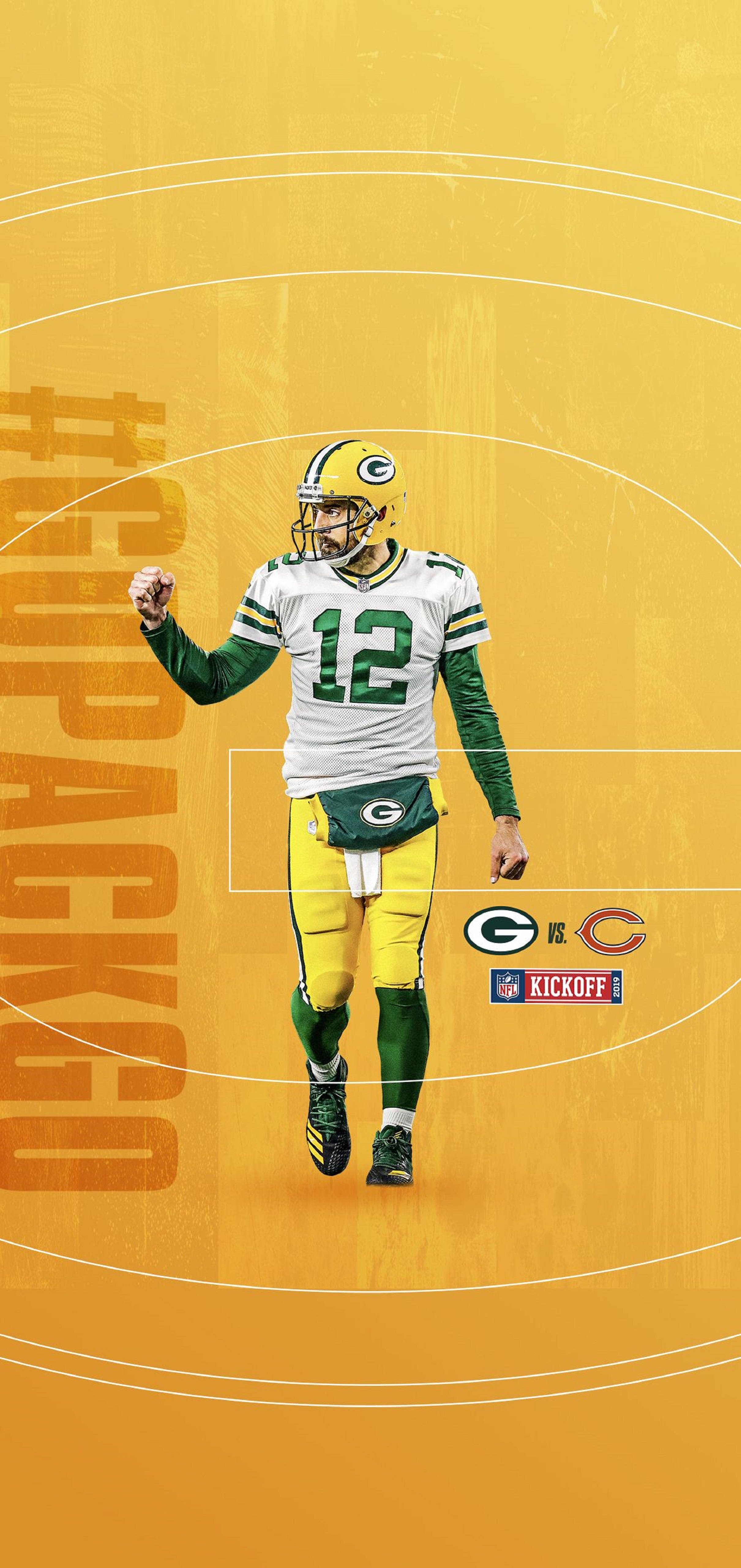 Aaron Rodgers NFL 2019 Posteri Duvar Kağıdı