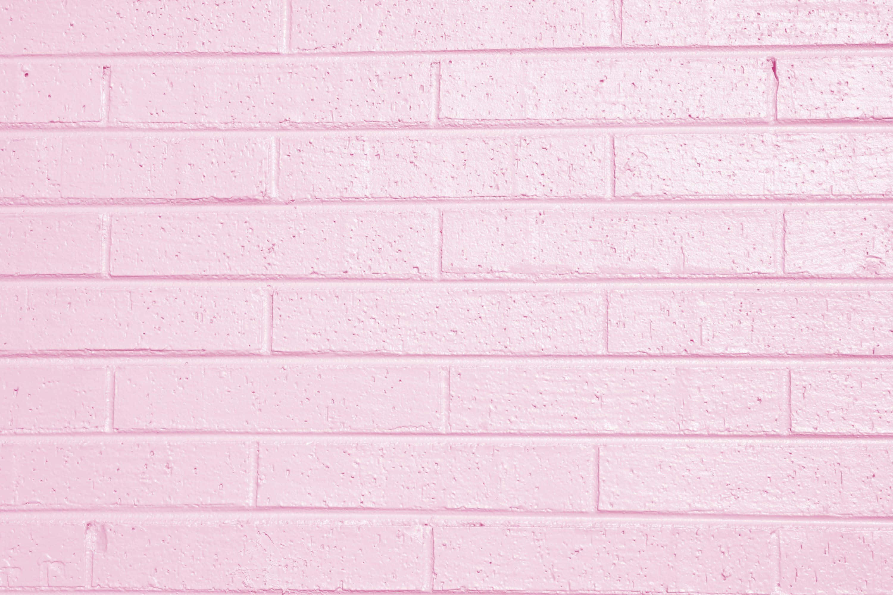 Açık Pembe Tuğla Duvar Arka Planı Duvar Kağıdı