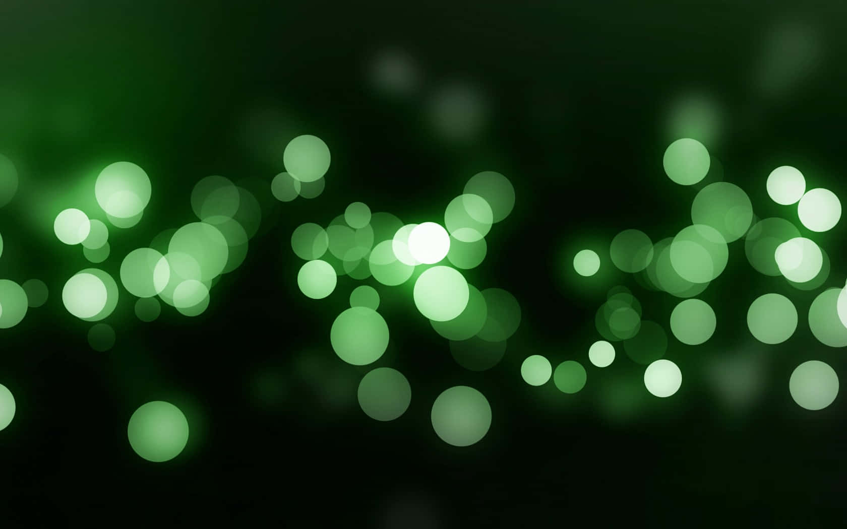 Açık Yeşil Bokeh Efektli Arkaplan Duvar Kağıdı