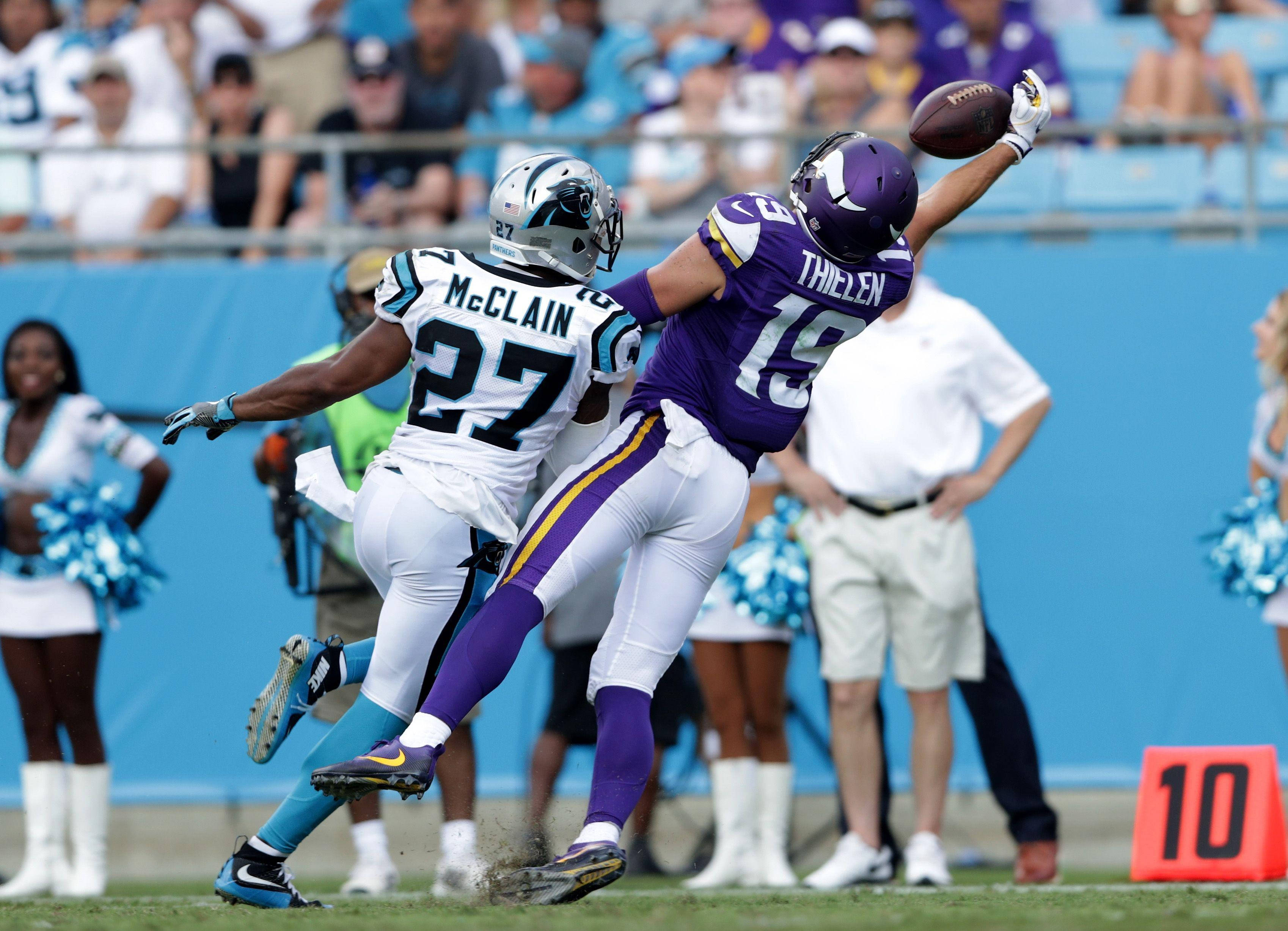 Adam Thielen'in İnanılmaz Refleksleri Duvar Kağıdı