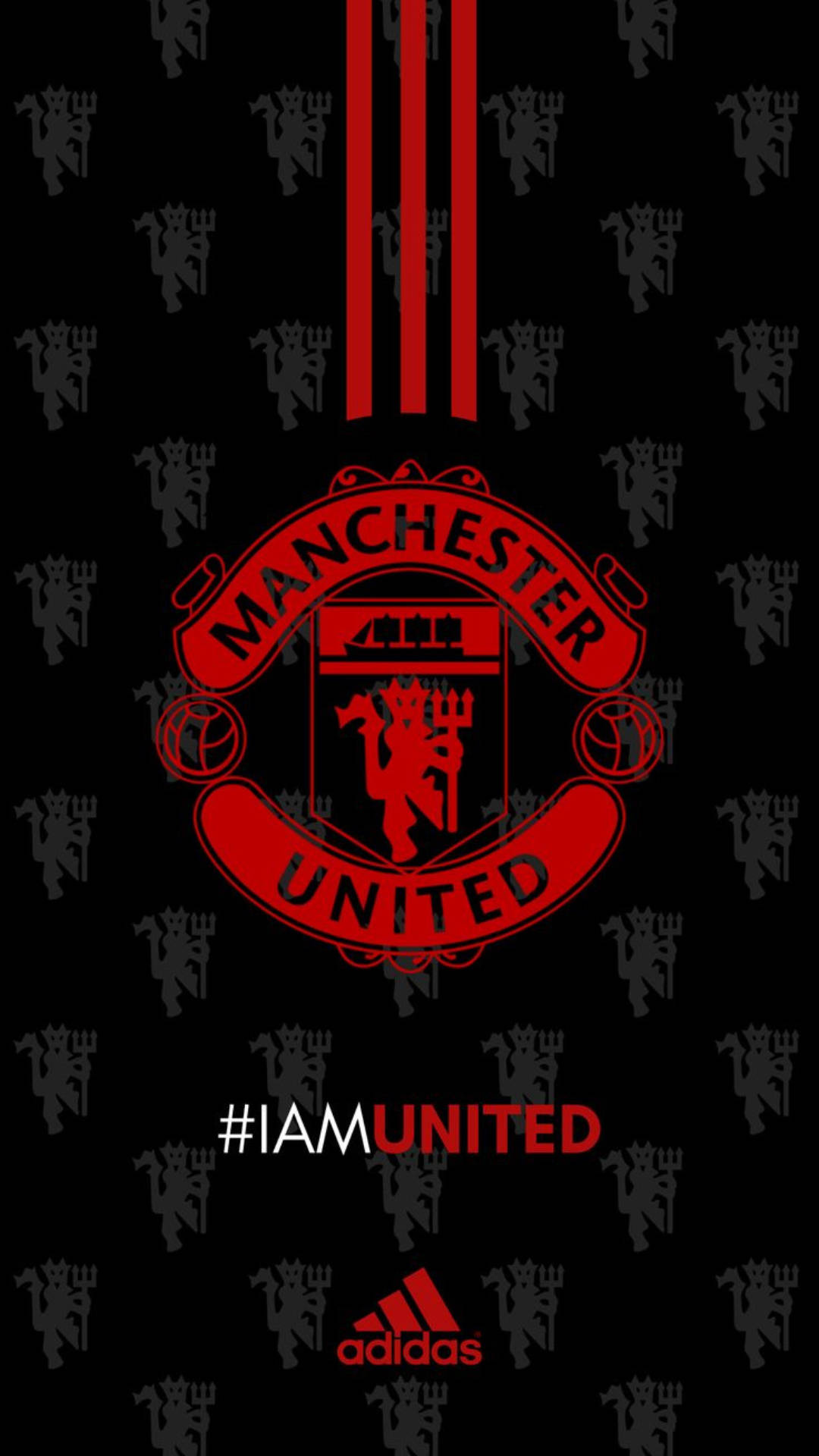 Adidas United Manchester United Mobil Duvar Kağıdı