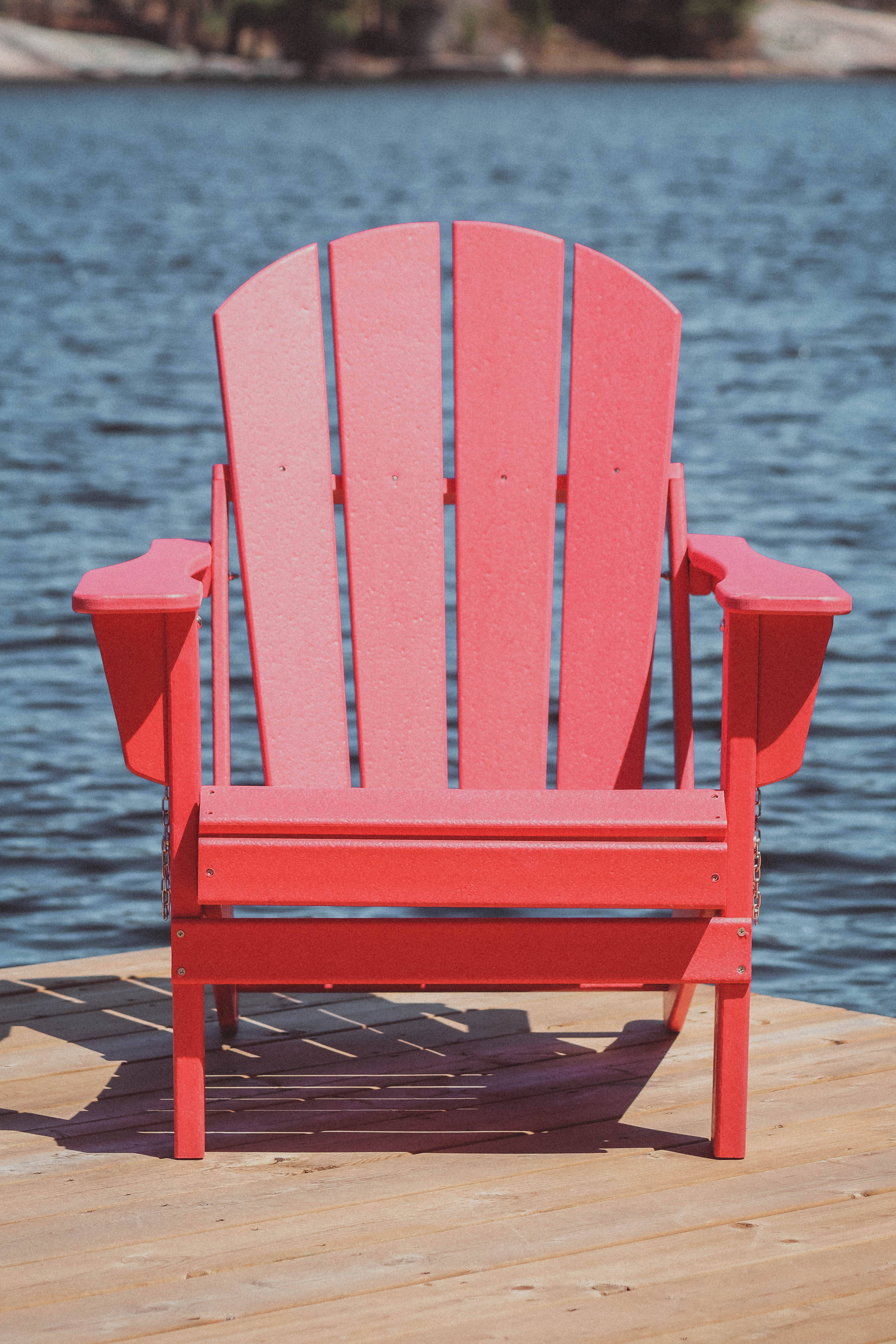 Adirondack Sandalyesi Cottagecore Estetiği Duvar Kağıdı