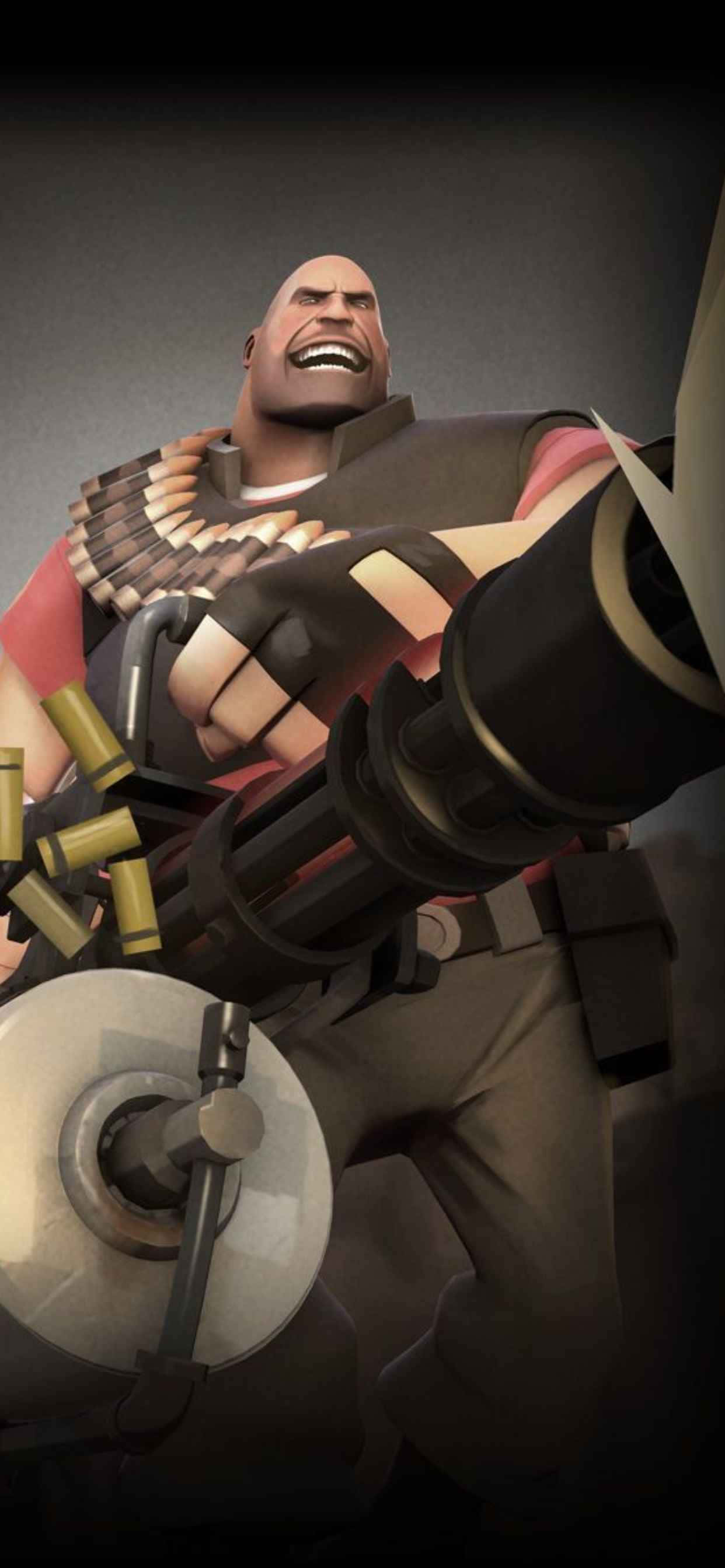 Ağır Makineli Tüfek iPhone Xs Max Team Fortress 2 Duvar Kağıdı