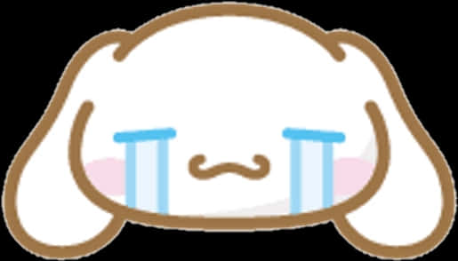 Ağlayan Cinnamoroll Karakteri Duvar Kağıdı
