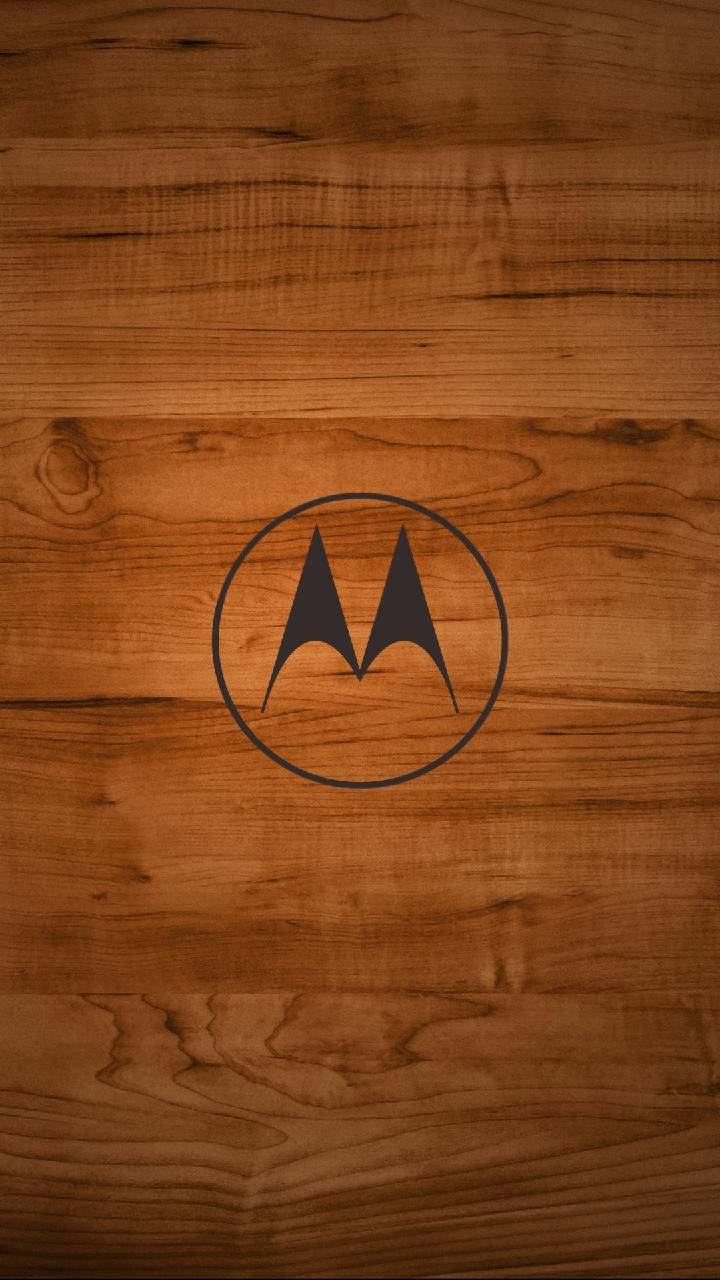 Ahşap Motorola Logosu Duvar Kağıdı