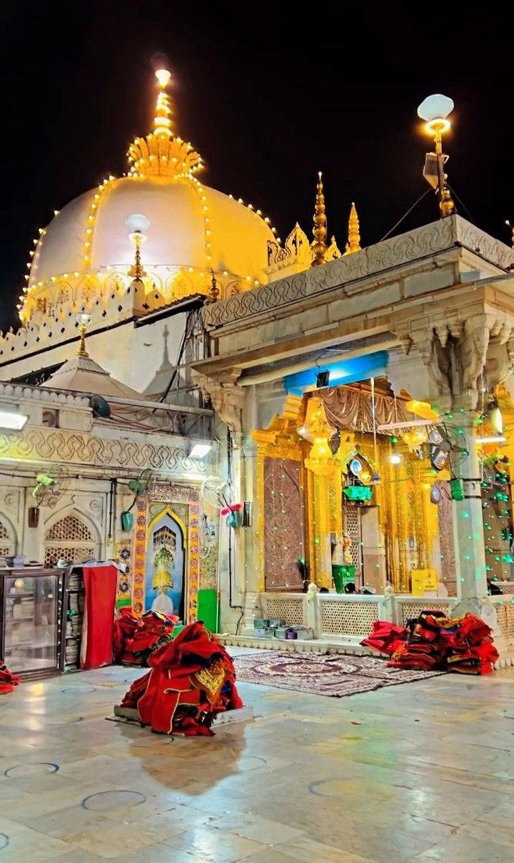 Ajmer Aydınlatılmış Türbe Duvar Kağıdı