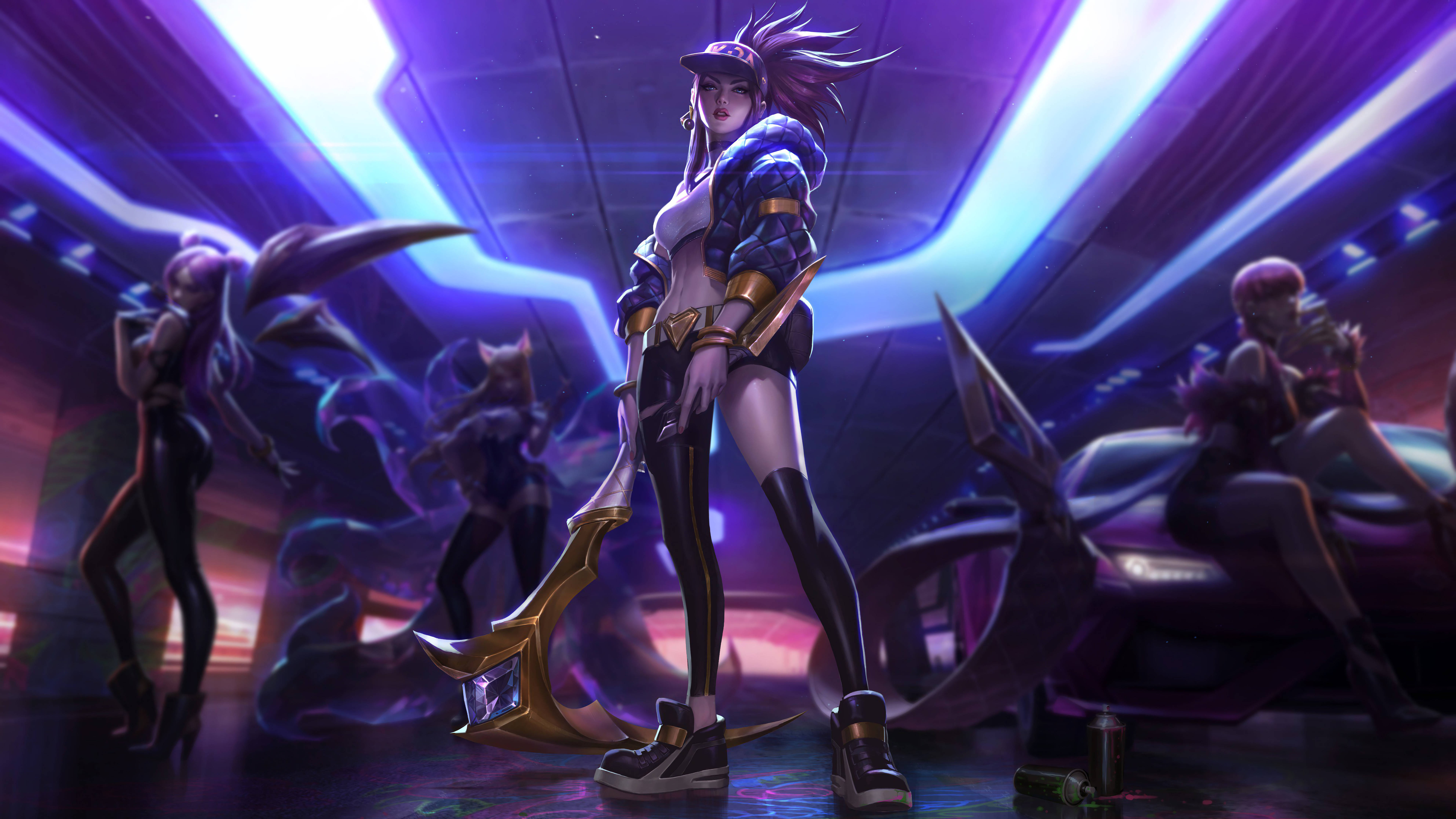 Akali KDA More MTV Orijinal Sürümü Duvar Kağıdı