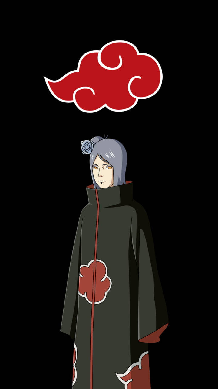 Akatsuki Logosu Konan Amegakure'den Duvar Kağıdı