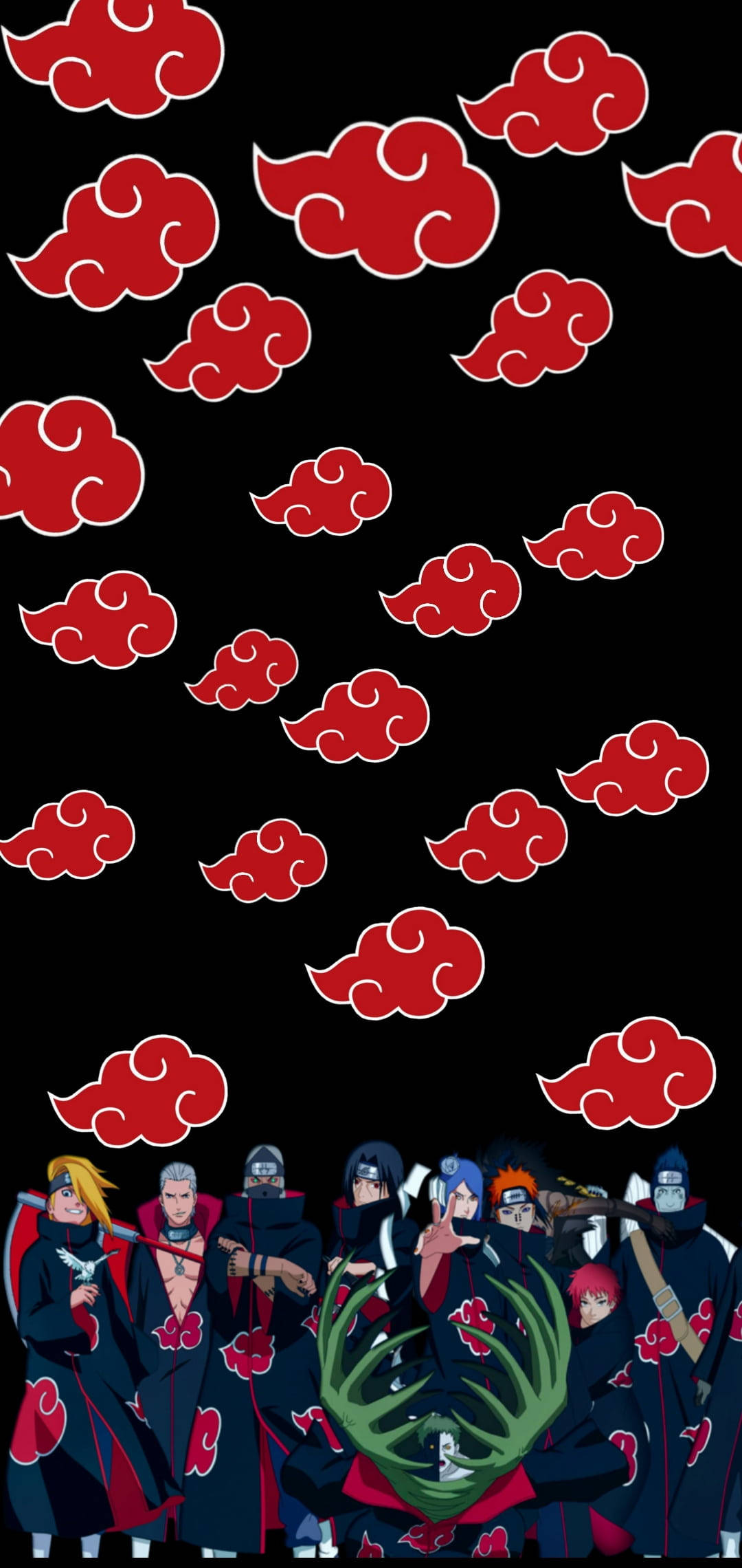 Akatsuki Logosu Ninja Klanı Duvar Kağıdı
