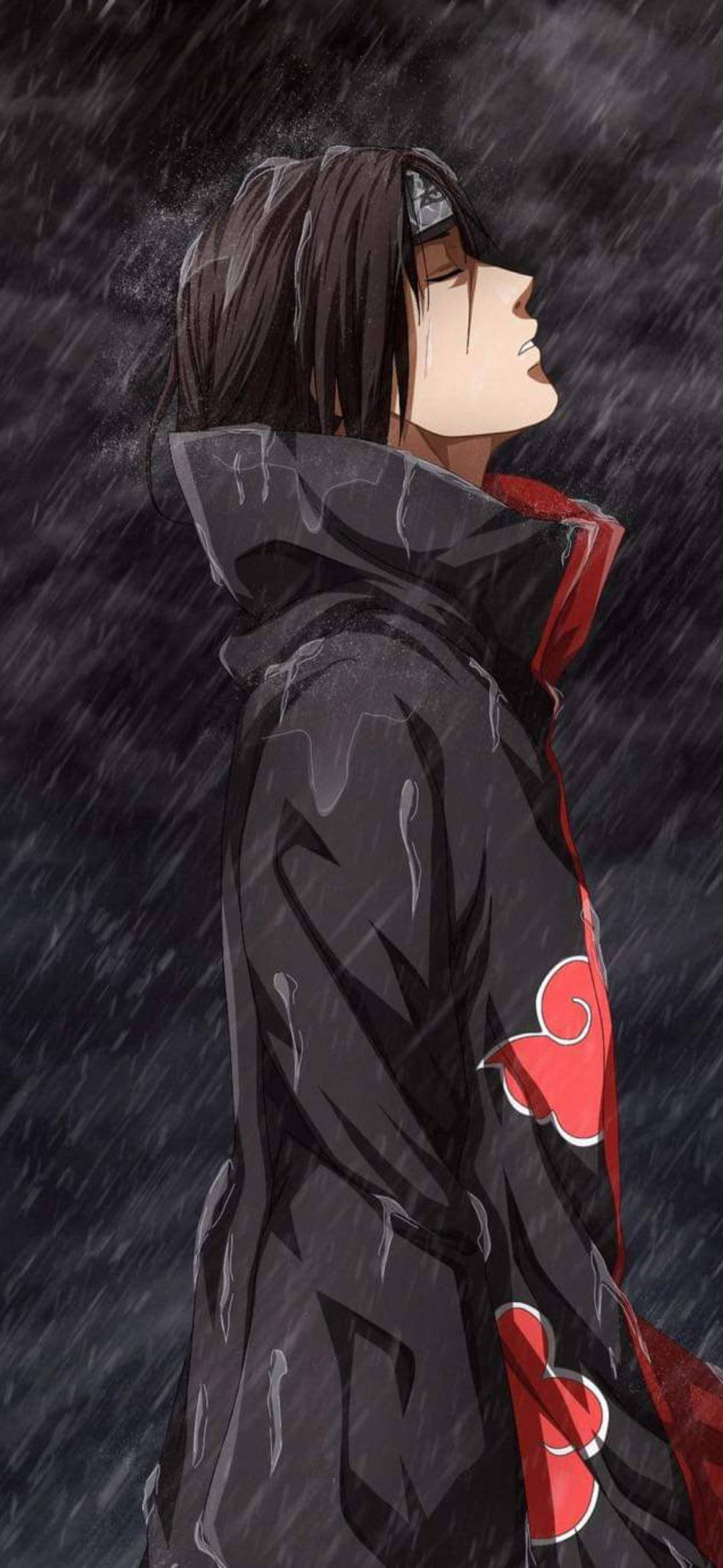 Akatsuki Üzgün Anime Uchiha Itachi PFP Duvar Kağıdı