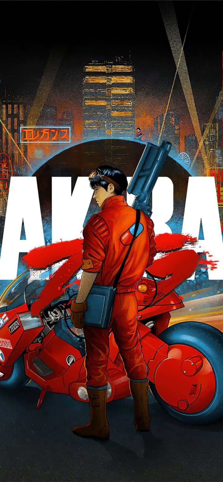 Akira Fantastik Afiş Resmi Duvar Kağıdı