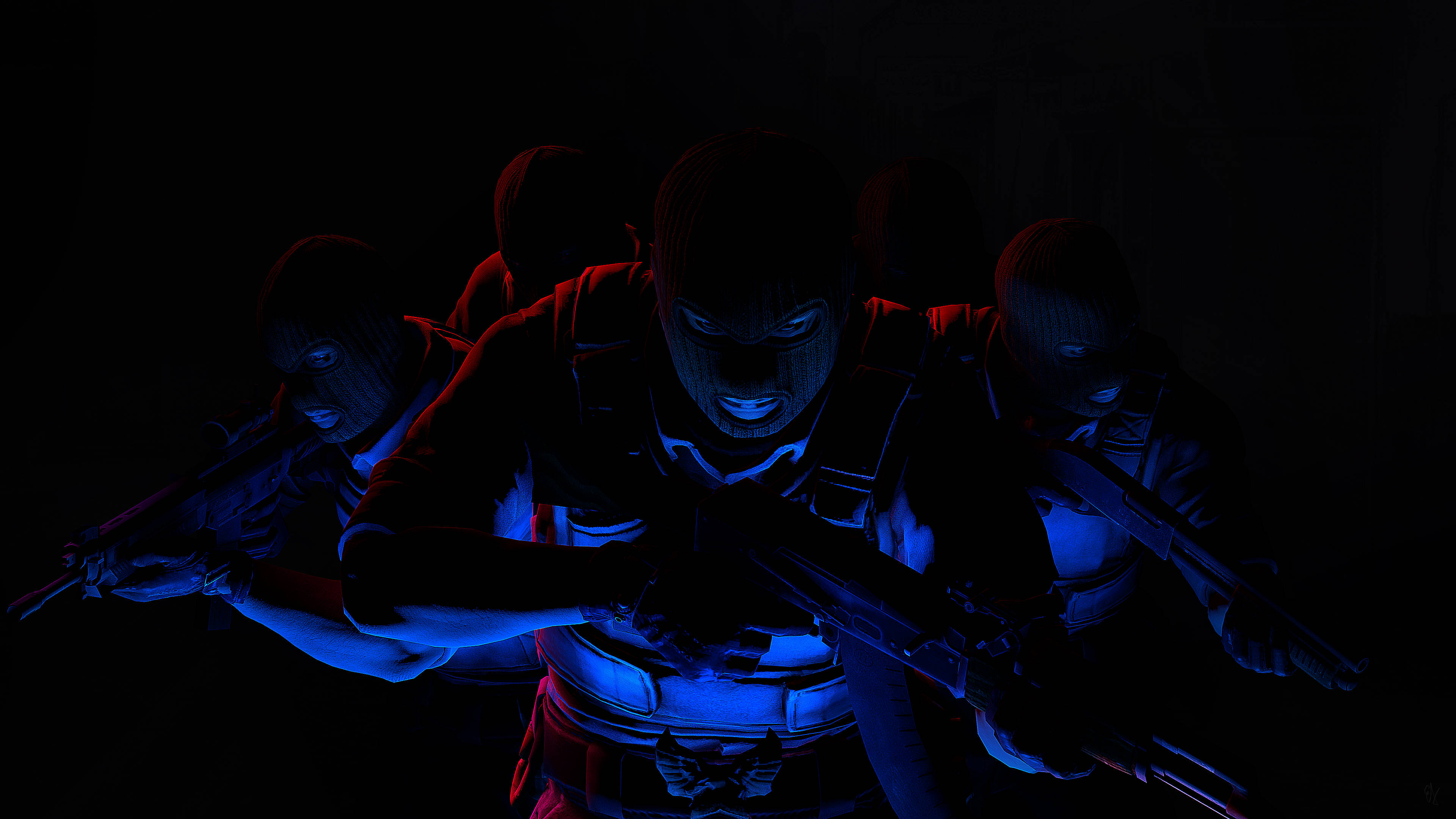 Aksiyon Dolu 4K CS: GO Elite Crew Karşılaşması Duvar Kağıdı