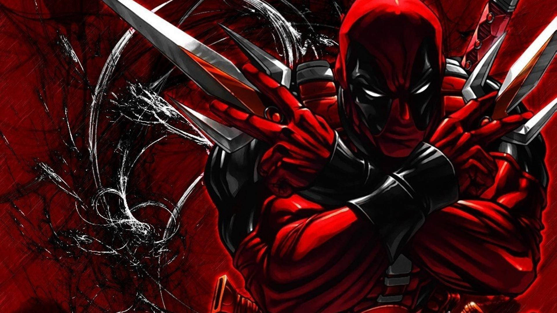 Keskin silahlı Marvel Deadpool