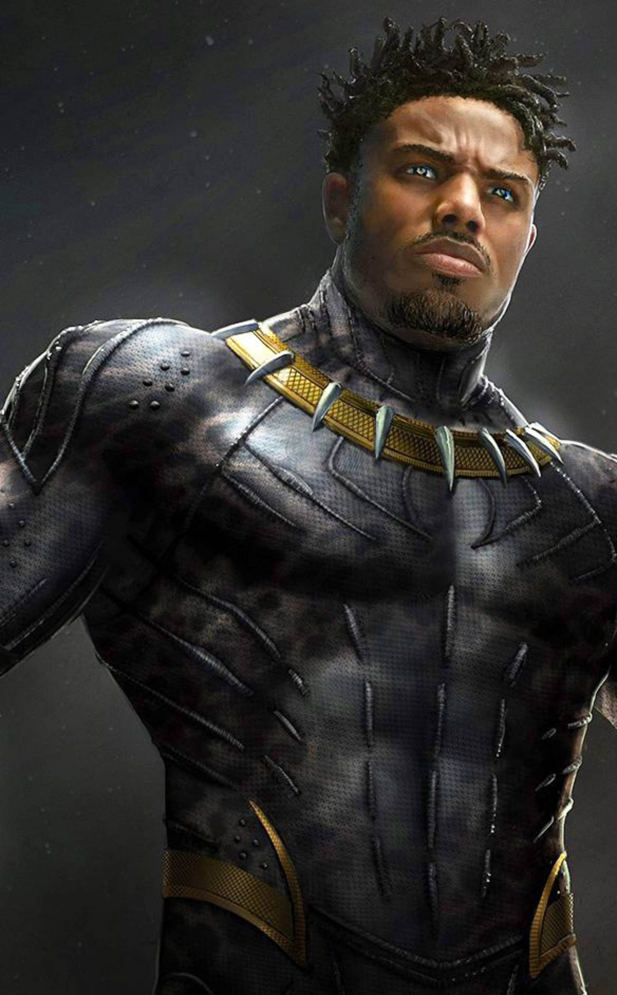 Aktör Michael B. Jordan Killmonger Olarak Duvar Kağıdı