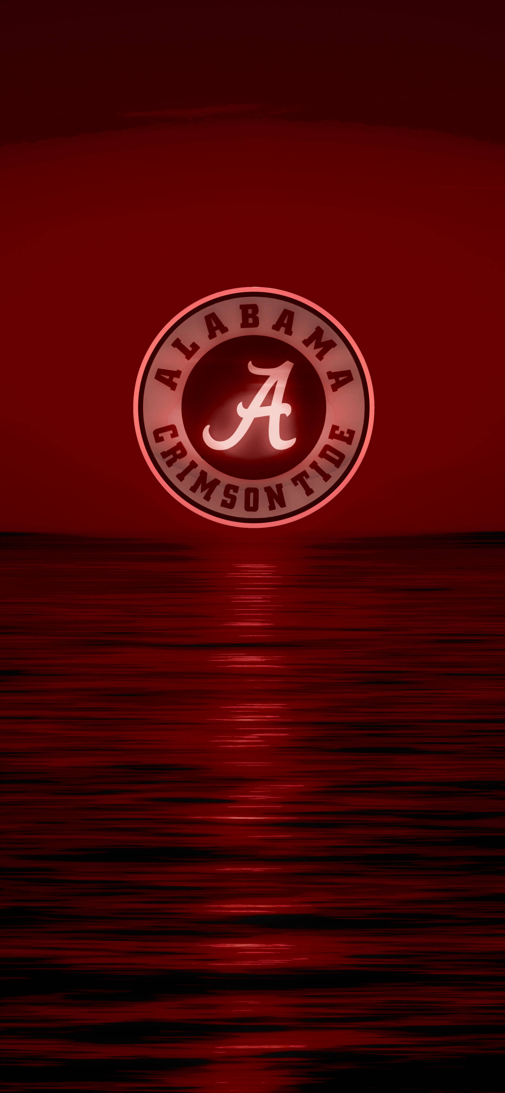 Alabama Crimson Tide Karanlık Gün Batımı Duvar Kağıdı