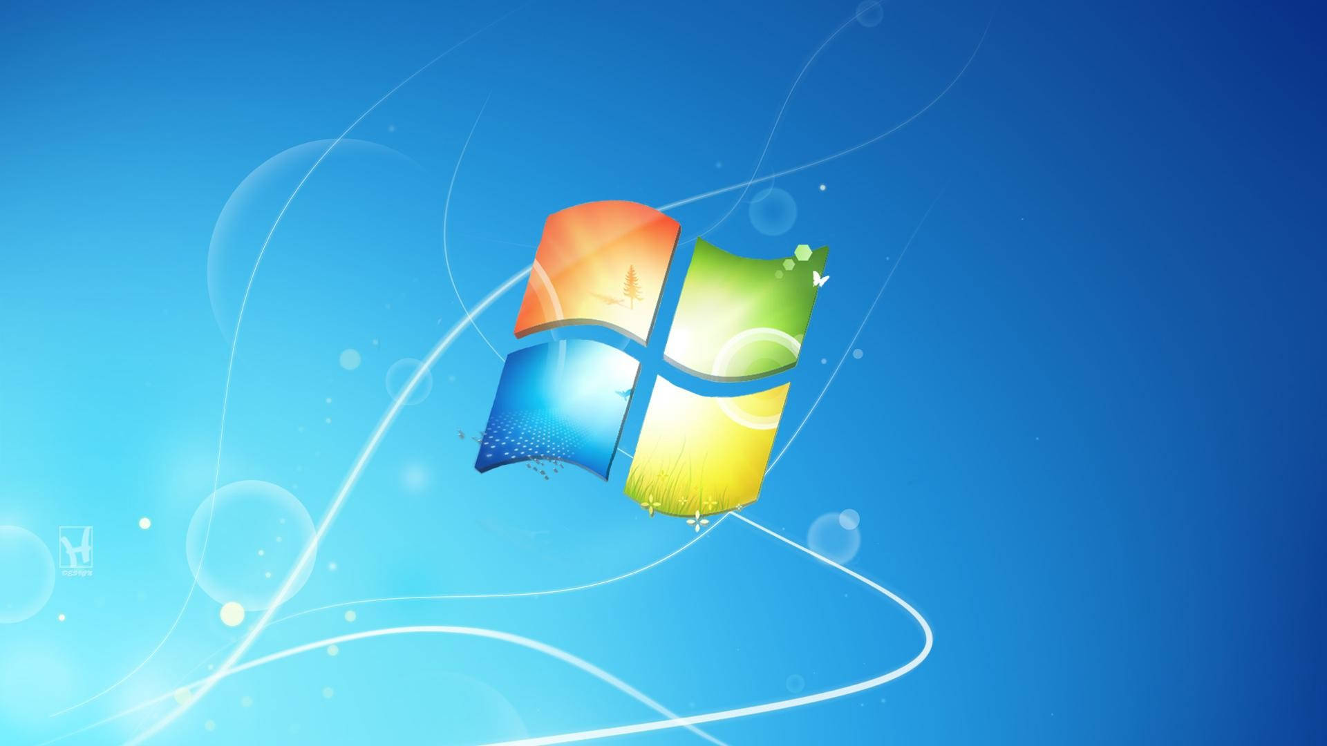 Alacakaranlıkta Büyüleyici Serin Mavi Manzara Duvar Kağıdı