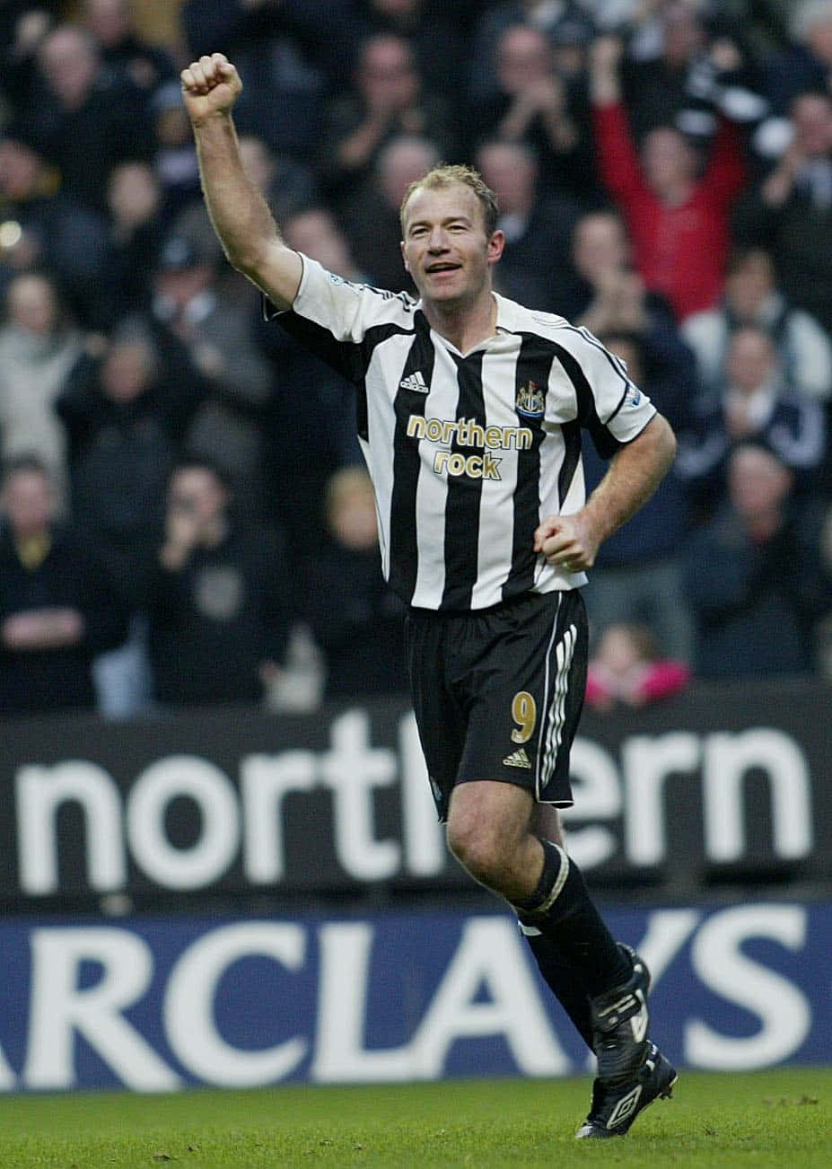 Alan Shearer Kutlama Fotoğrafı Newcastle United FC Duvar Kağıdı