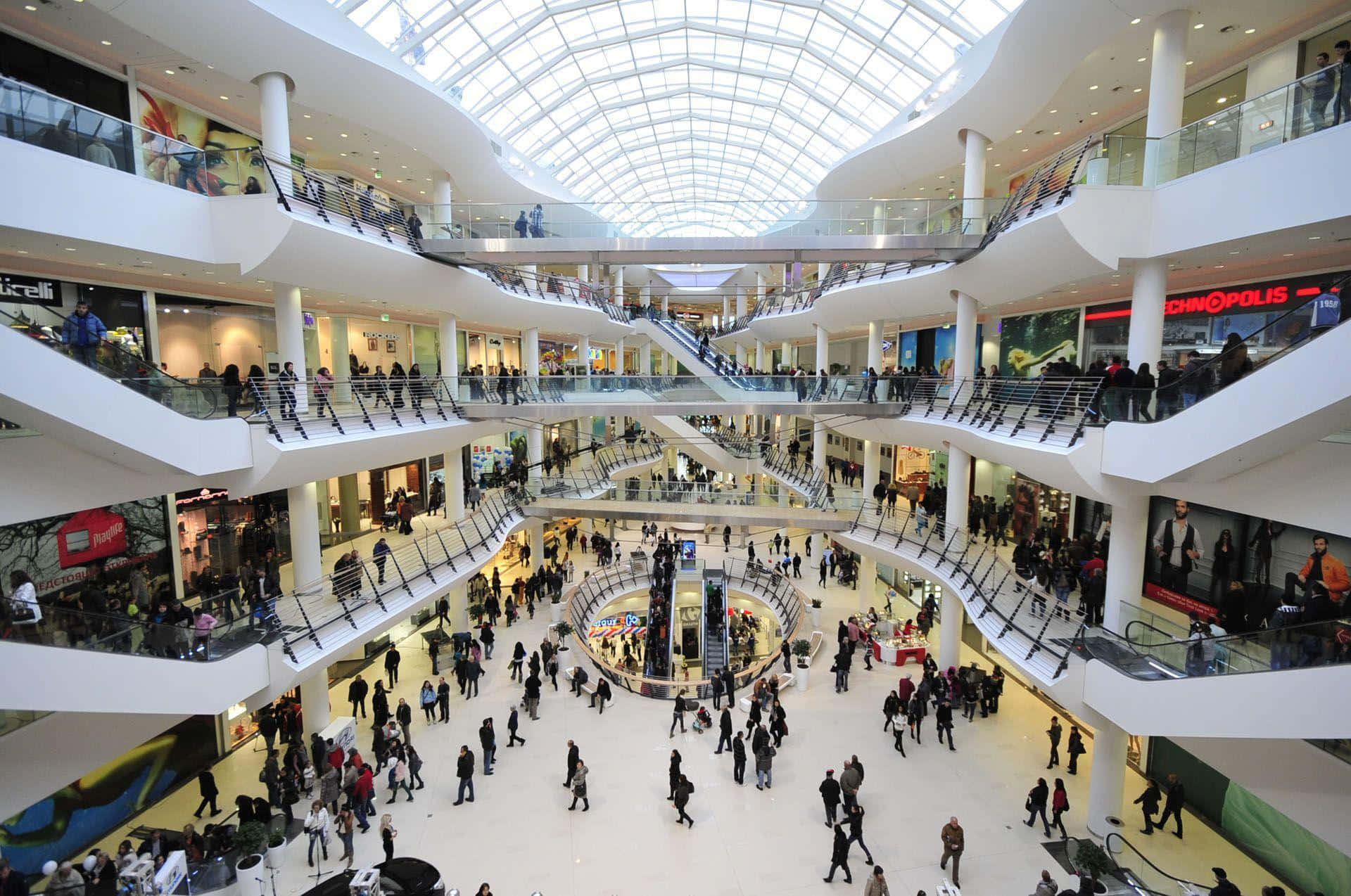Alışveriş Merkezi Arka Planı Duvar Kağıdı